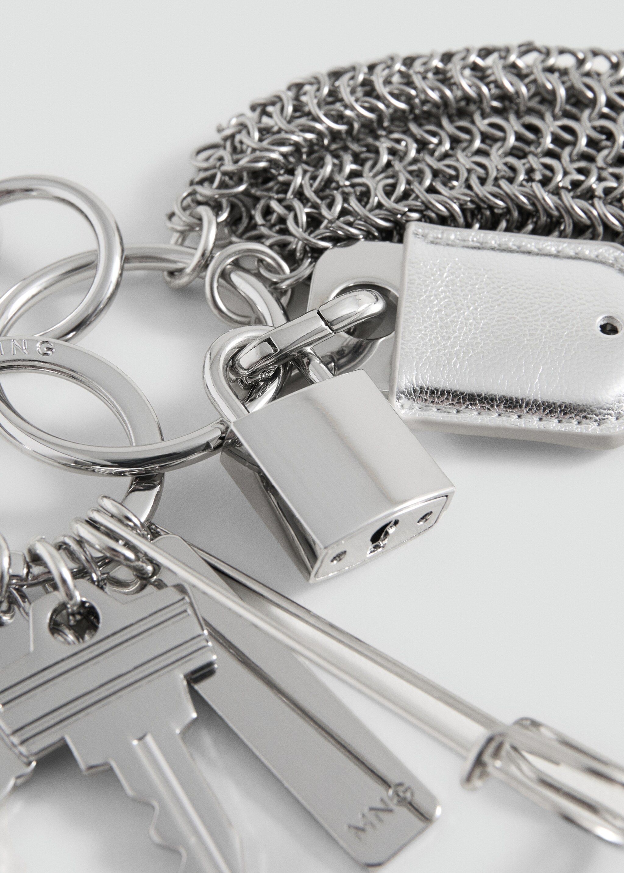 Key ring urgell - Medium plane, Silver. Ref: 27035997-00.