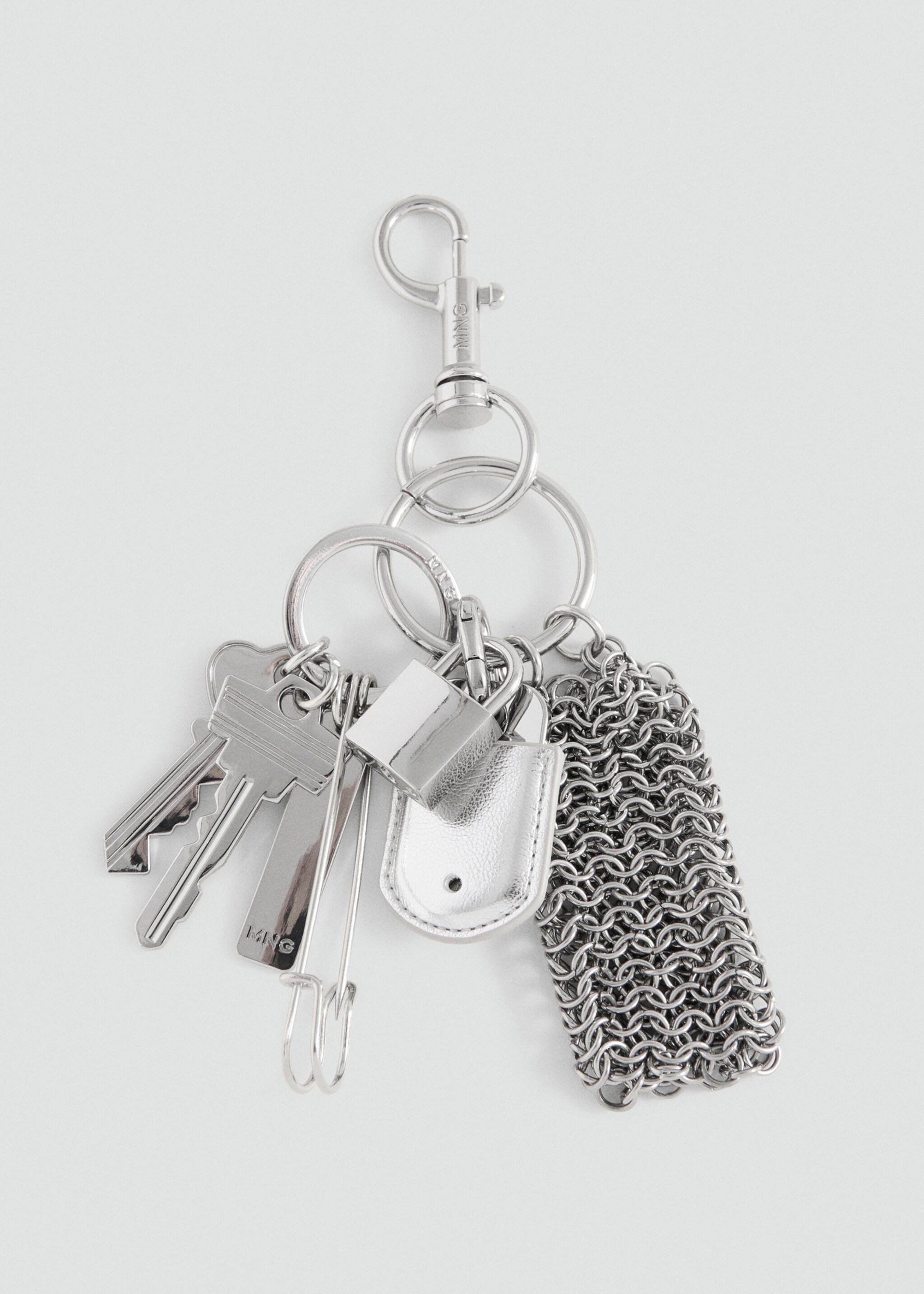 Key ring urgell - Article without model, Silver. Ref: 27035997-00.