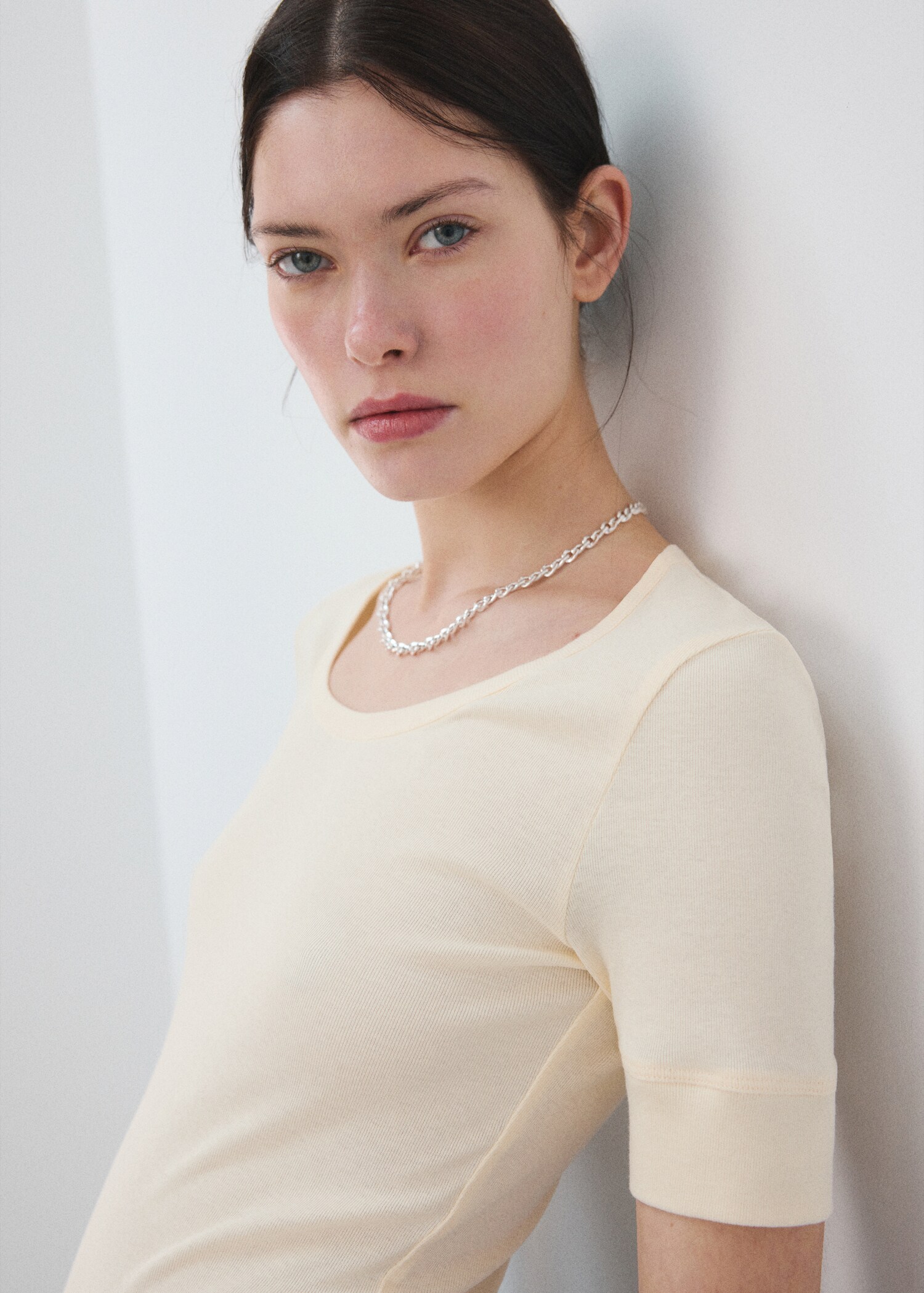 T-shirt manches courtes cintré - Détail de l'article 1