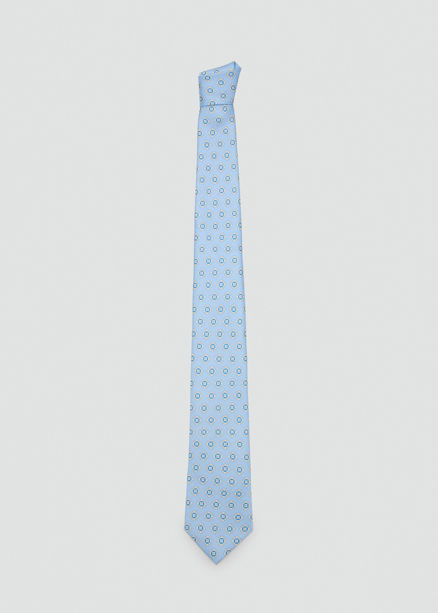 Краватка зі 100% шовку з принтом - Товар без моделі