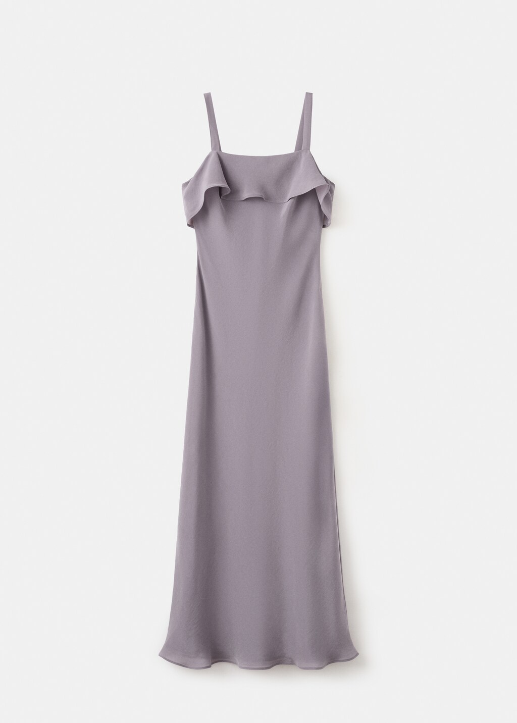 Long ruffled dress - image 2