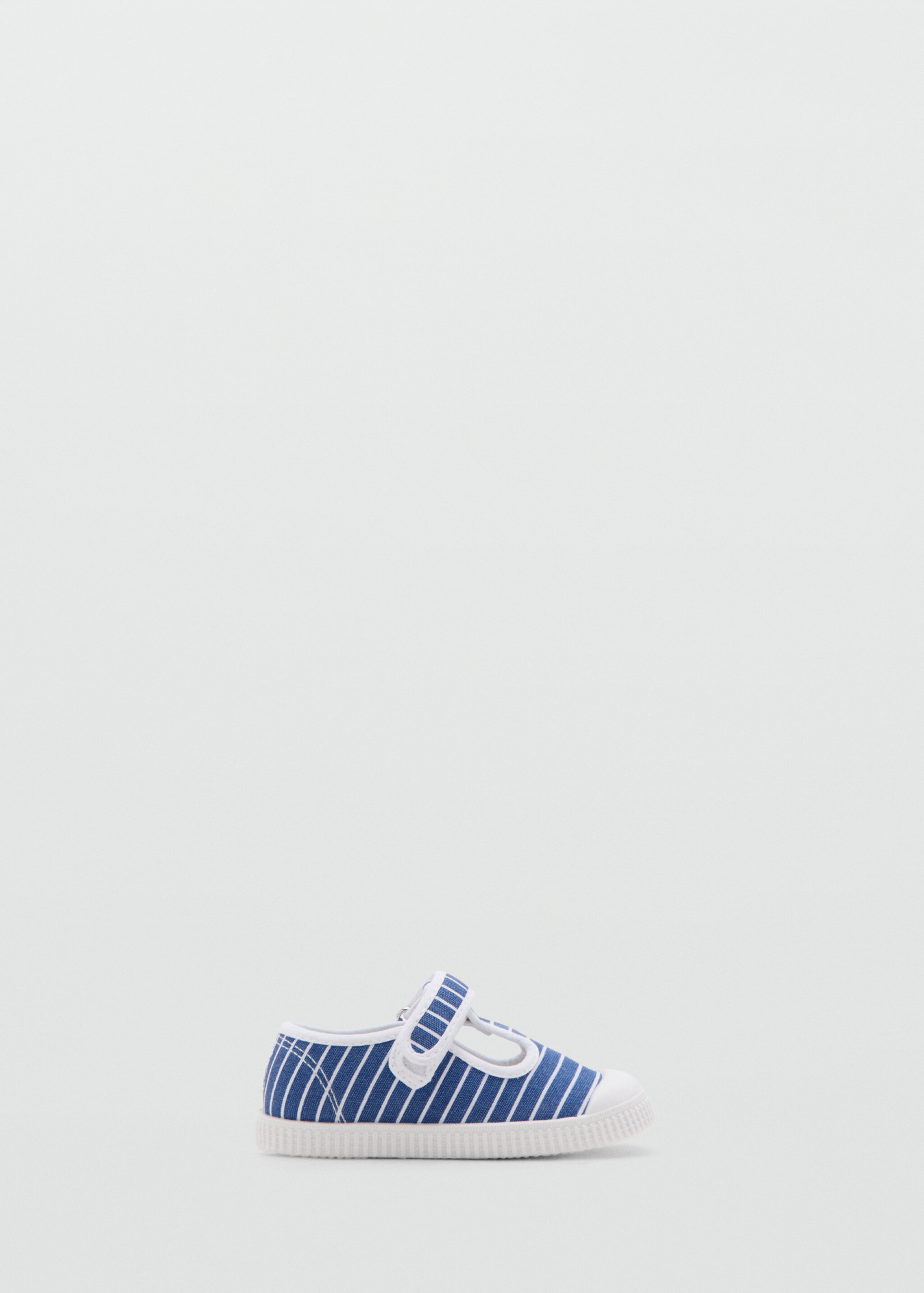 Velcro stripe trainers - Article without model, Blue. Ref: 27036337-00.