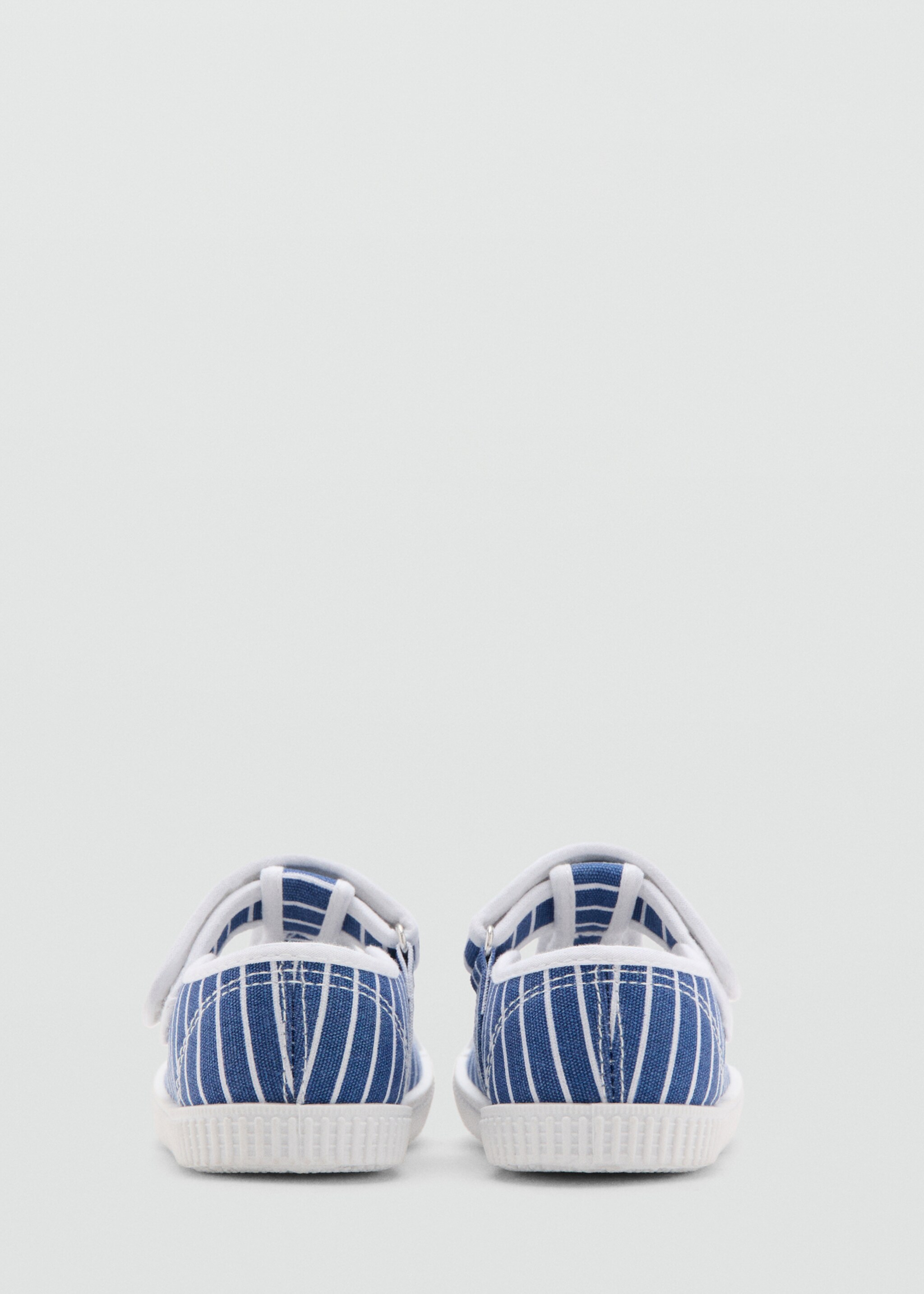 Velcro stripe trainers - Details of the article 1, Blue. Ref: 27036337-00.
