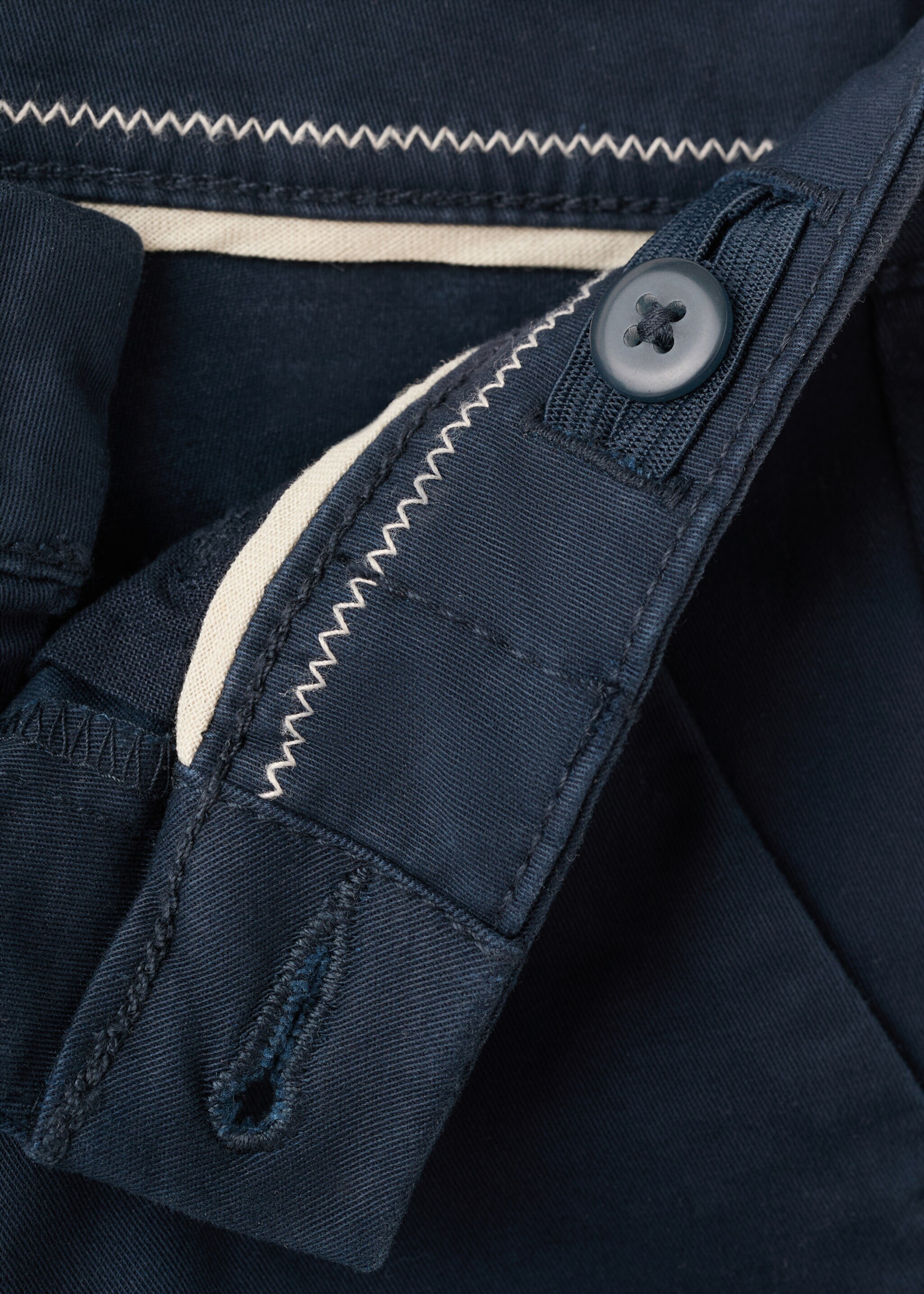 Bermudas rectas algodón - Detalle del artículo 0, Azul marino. Ref: 27036341-00.
