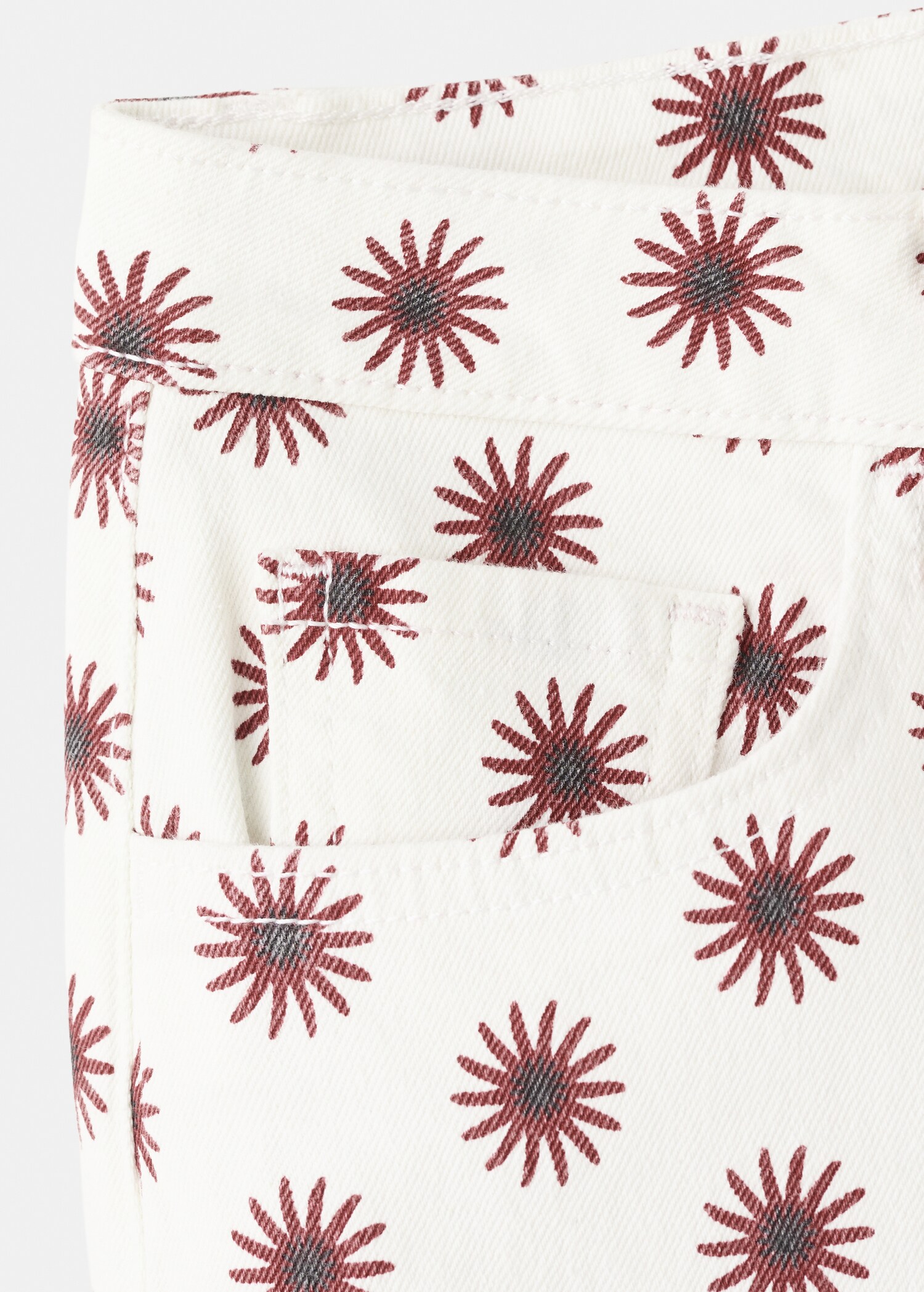 Shorts mit Blumenmuster - Detail des Artikels 0