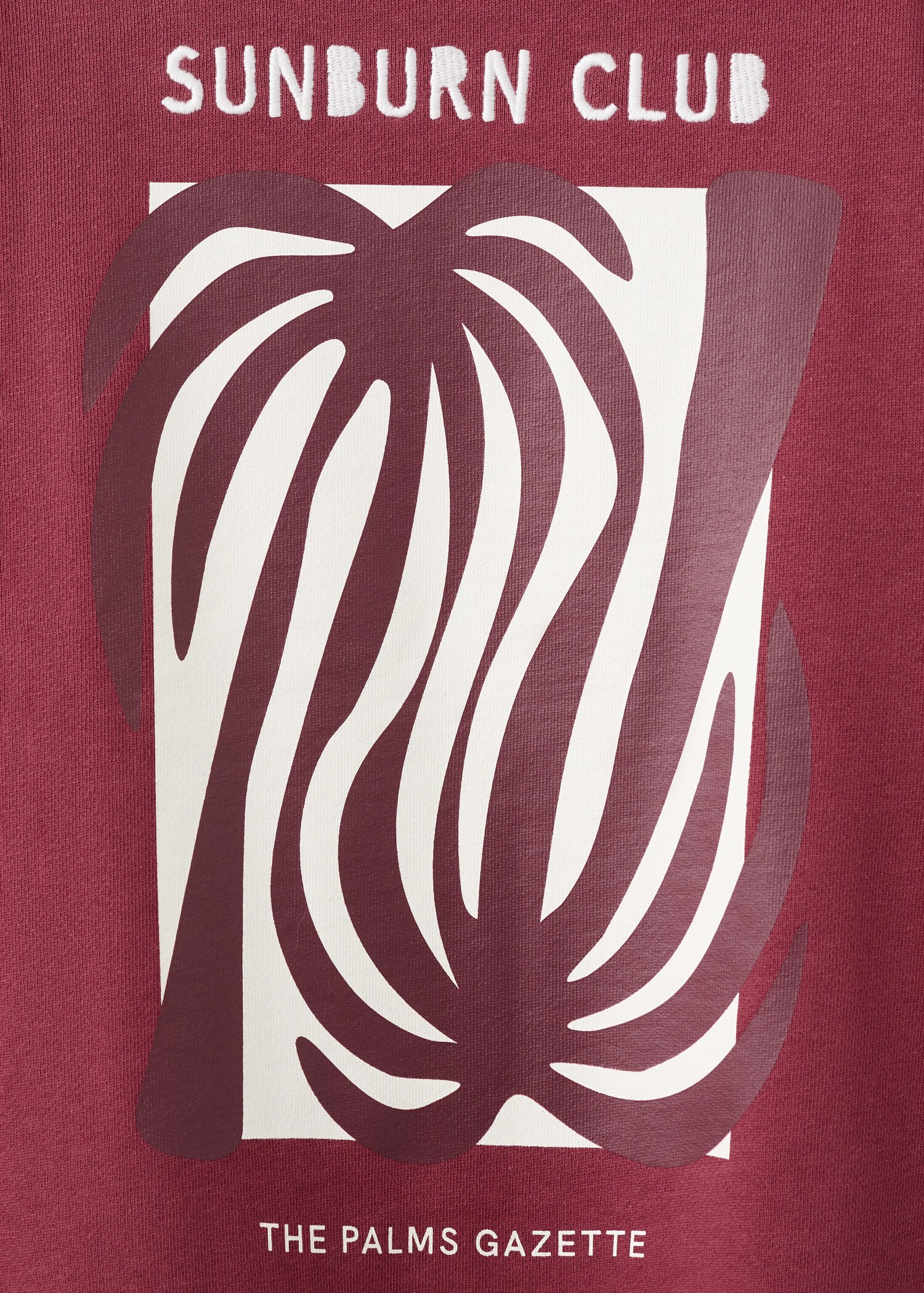 Sweat oversize coton imprimé - Détail de l'article 0