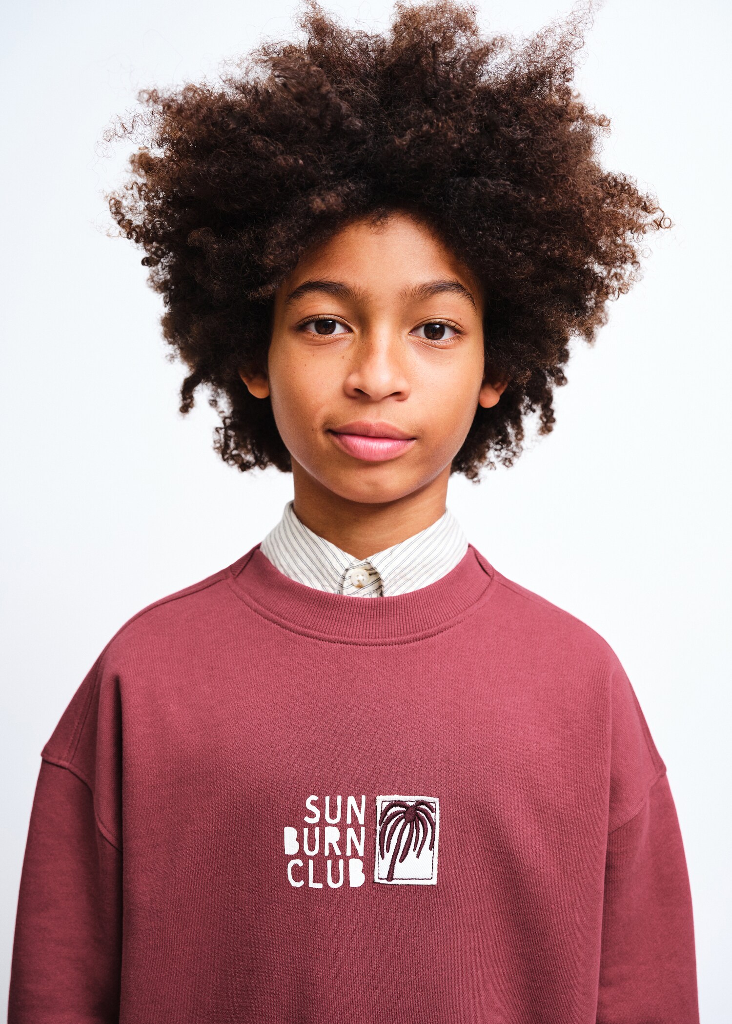 Sweat oversize coton imprimé - Détail de l'article 1