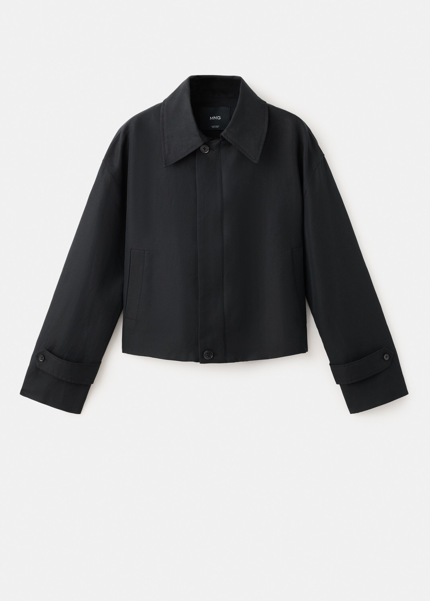 Zipper cotton jacket - Article without model