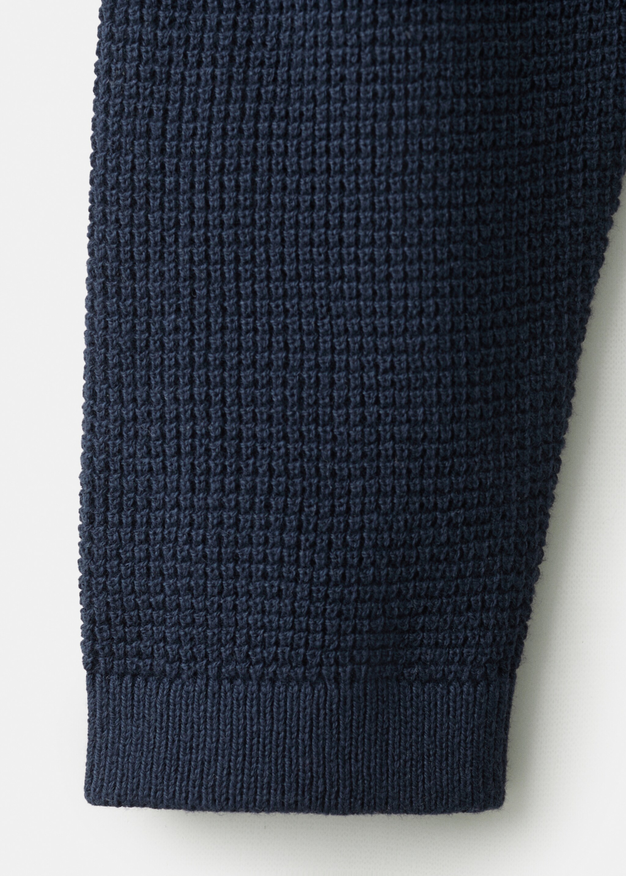 Jersey punto detalle botones - Detalle del artículo 0, Azul marino. Ref: 27036352-00.