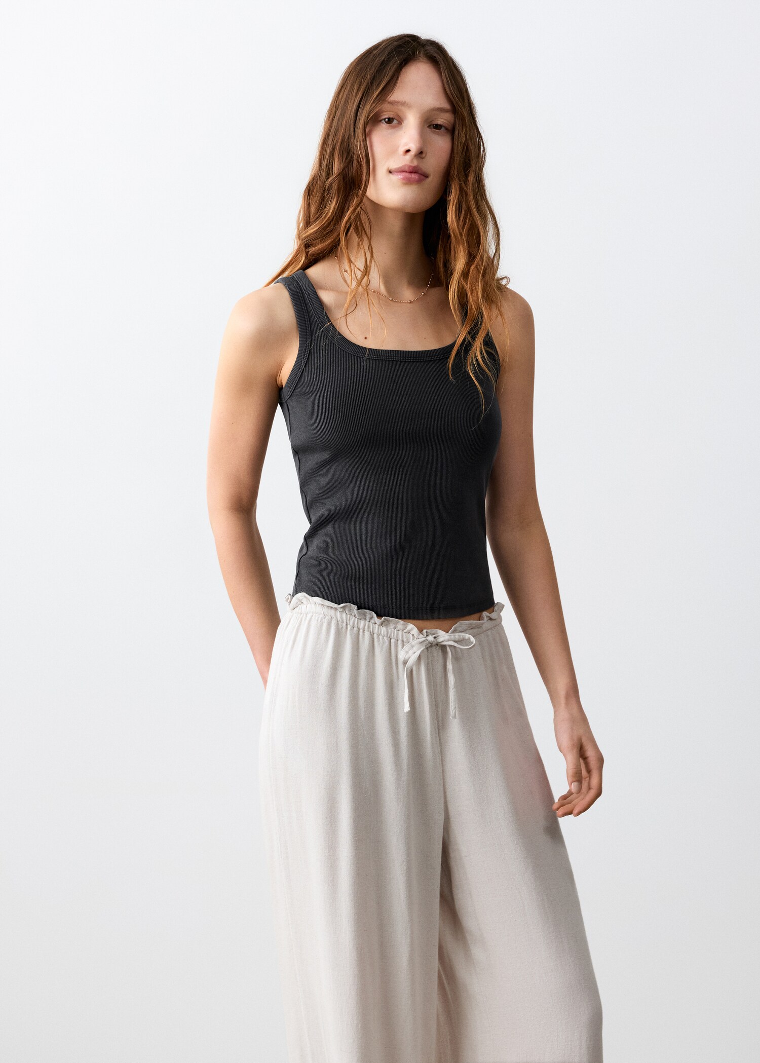 Essential cotton top - Medium plane