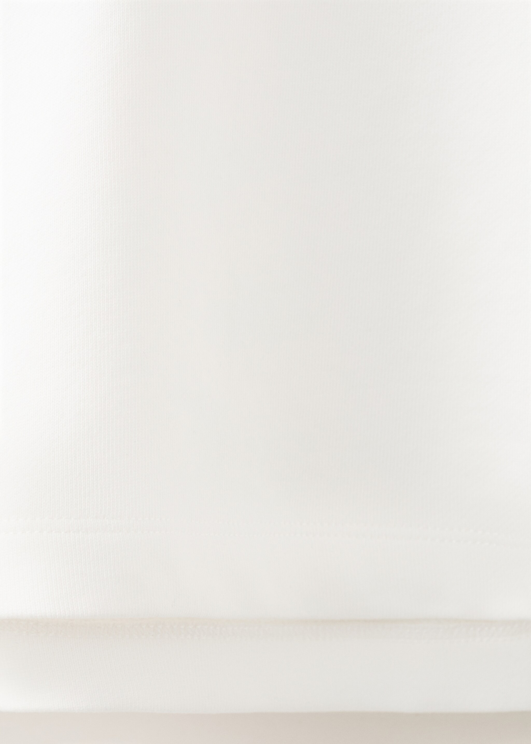 Sweater coton message - Détail de l'article 0, Blanc cassé. Ref: 27036356-00.