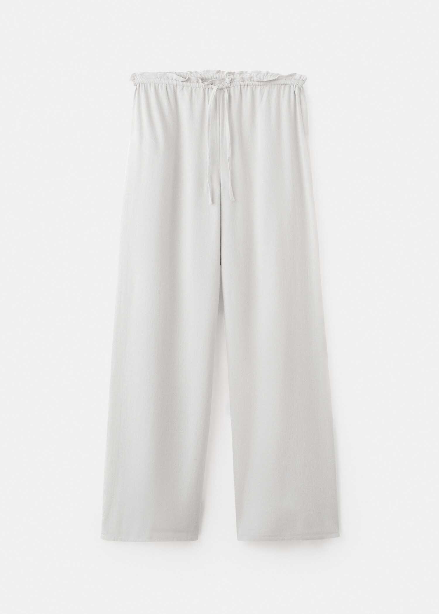 Bow linen trousers - Article without model