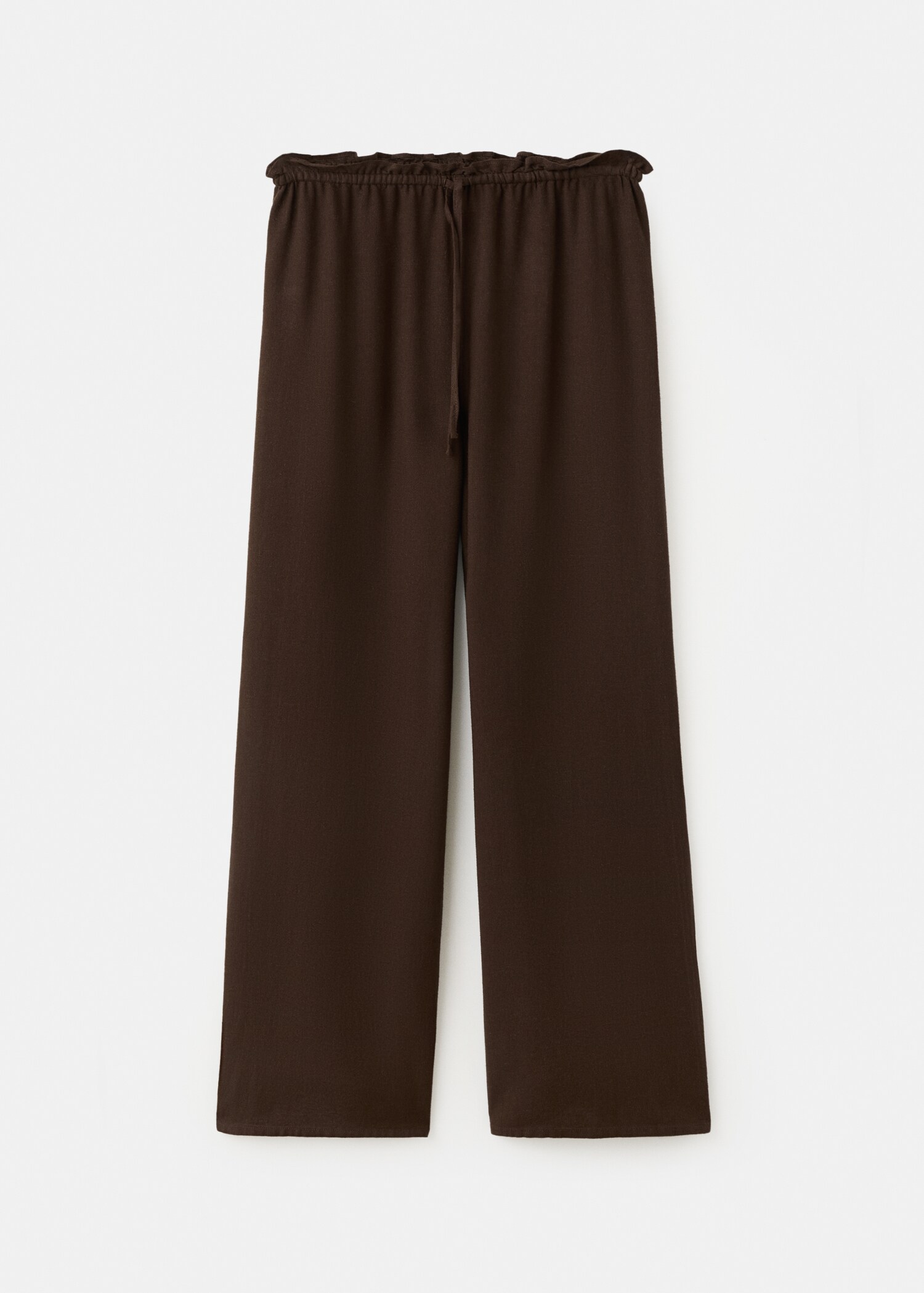Bow linen trousers - Article without model