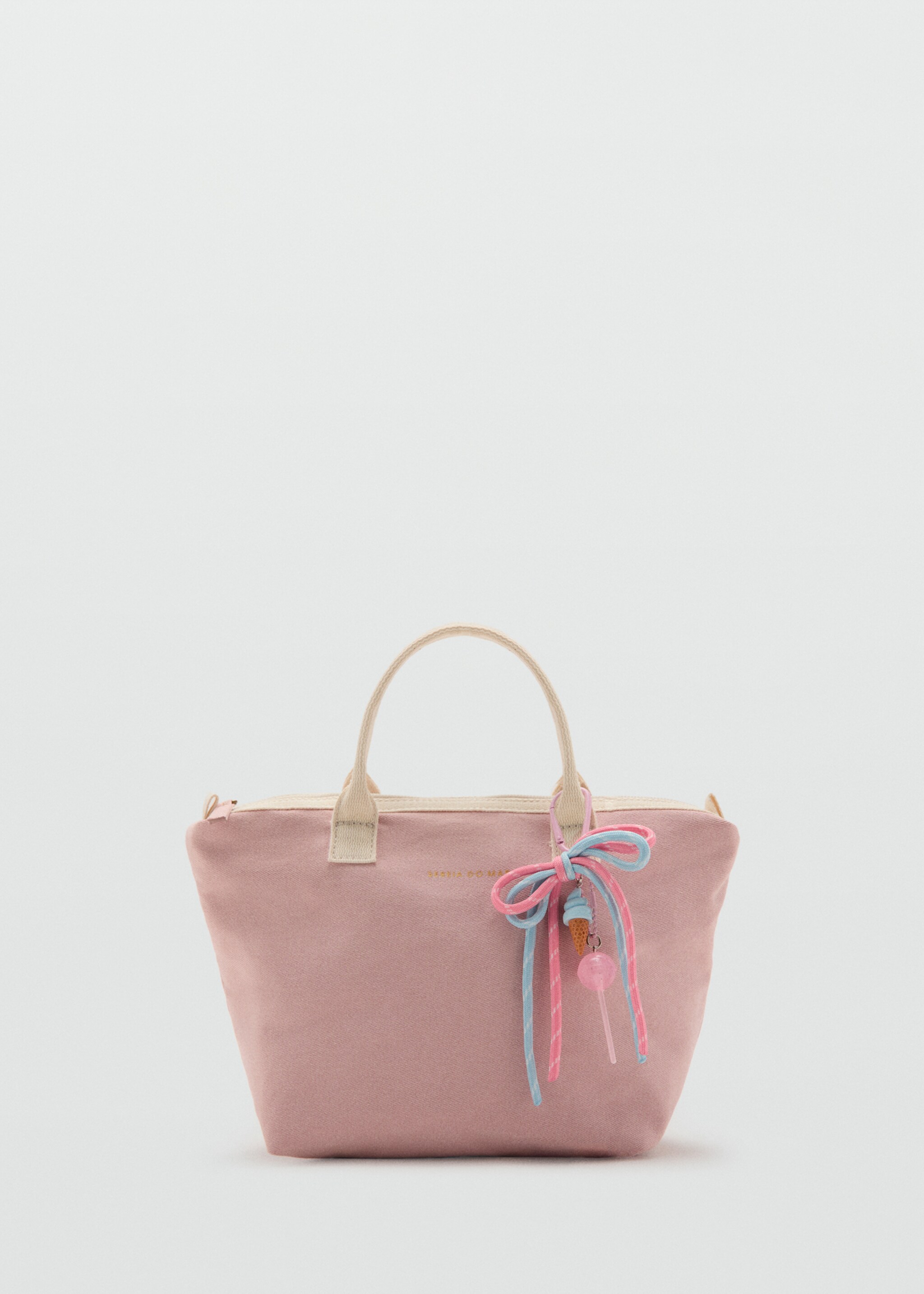Mini shopper bag - Article without model, Pale Pink. Ref: 27036721-00.