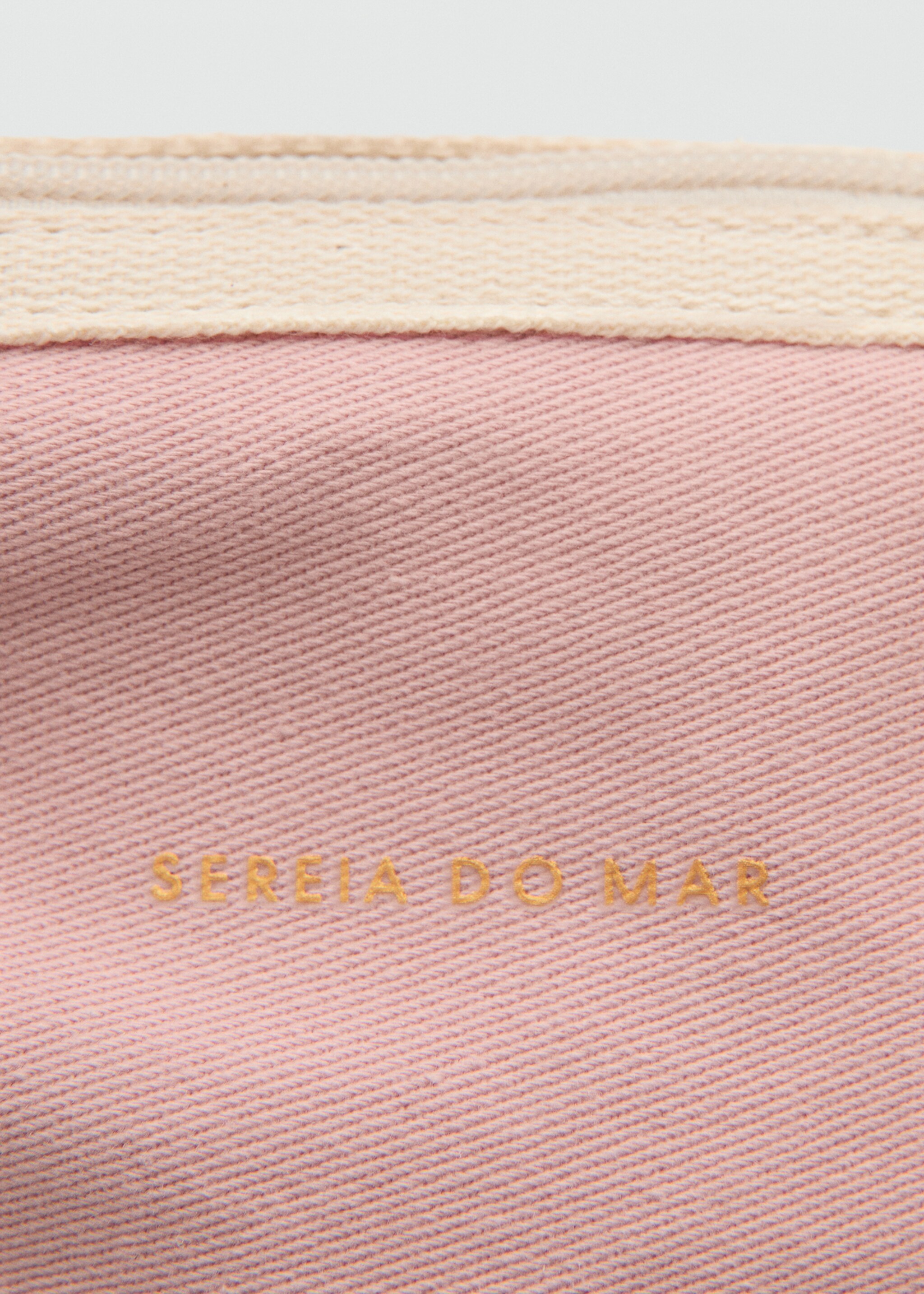 Mini shopper bag - Details of the article 2, Pale Pink. Ref: 27036721-00.