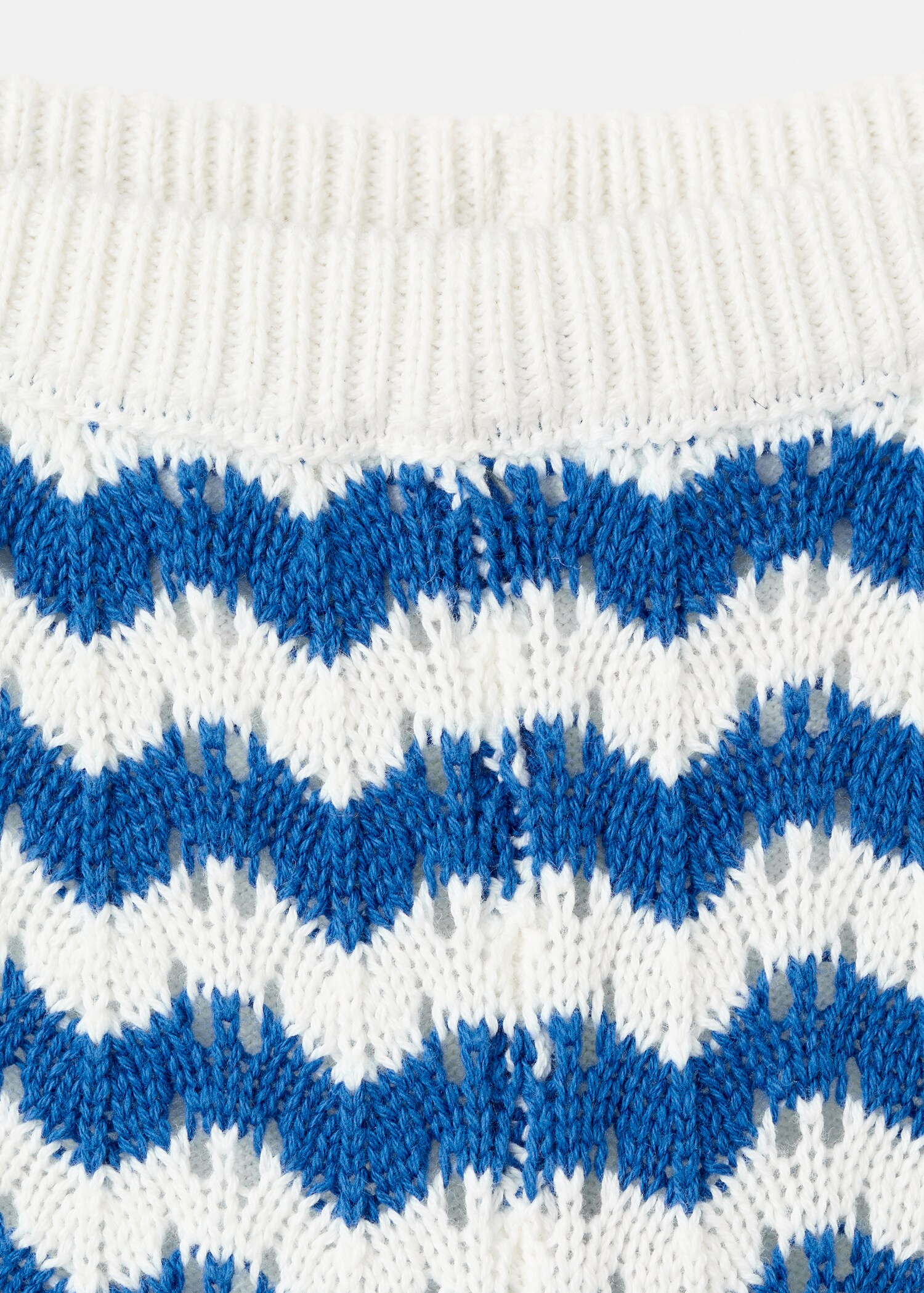 Striped openwork knit pants - Details of the article 8