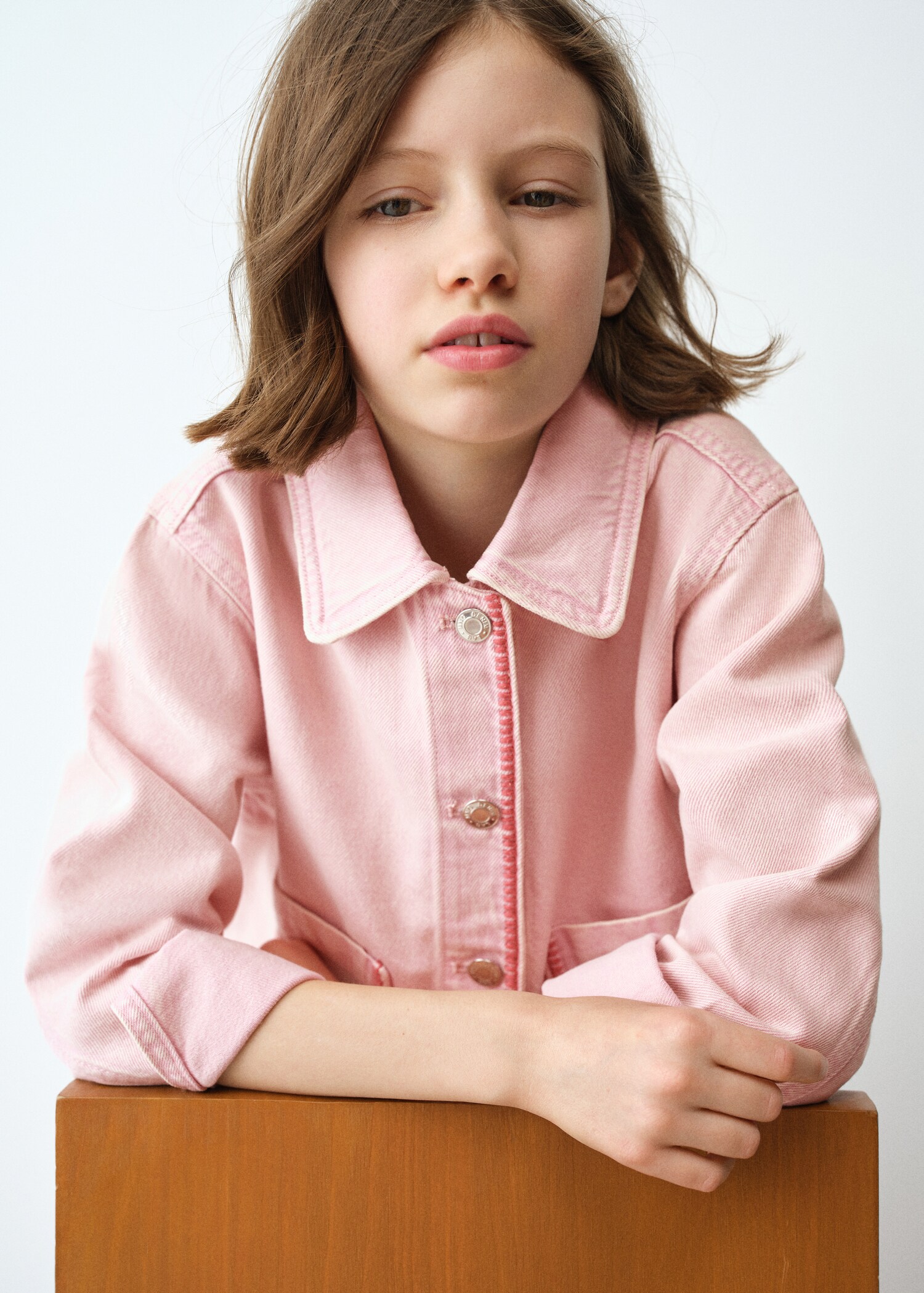 Blouson jean détails brodés - Détail de l'article 1