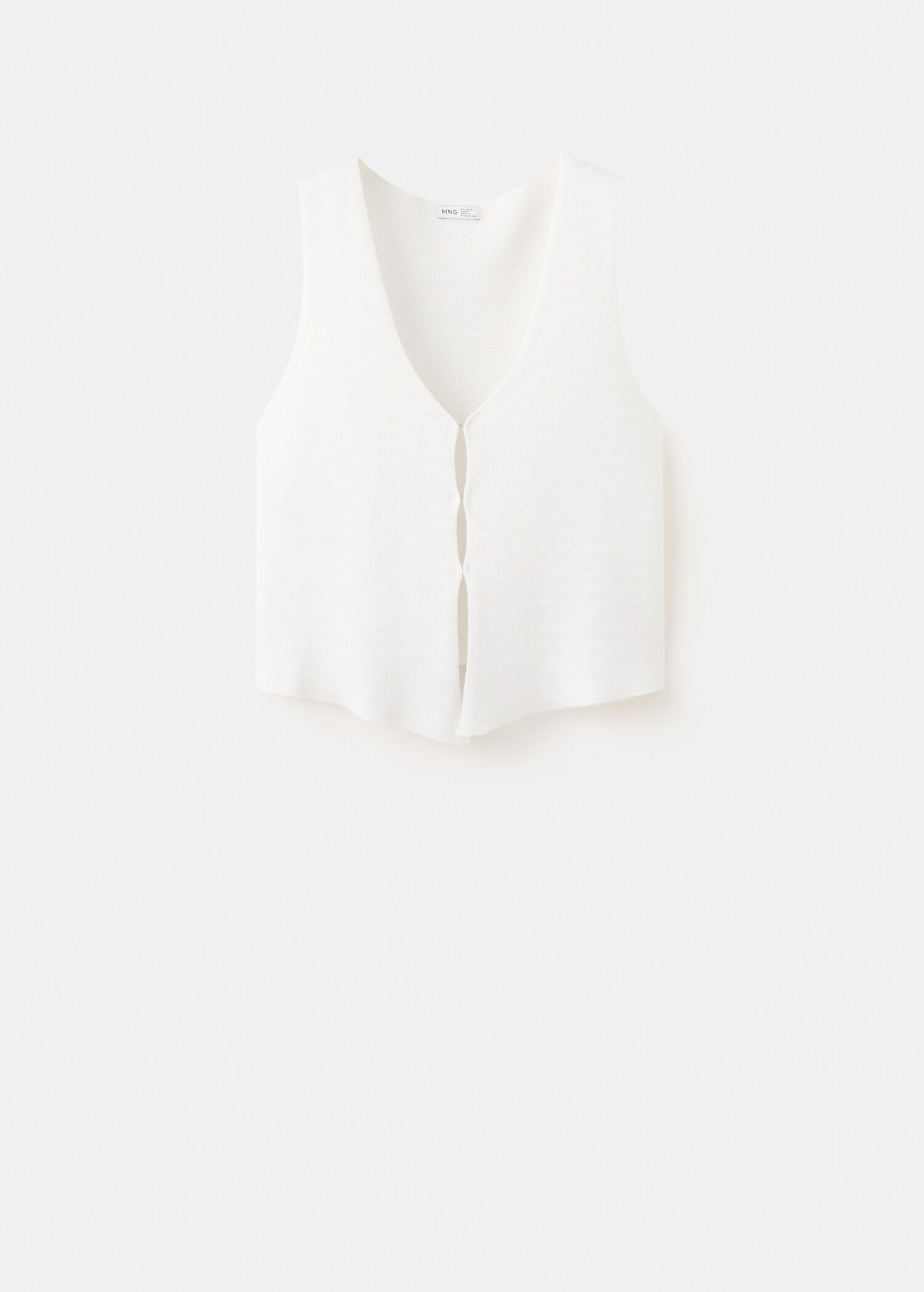 Floaty top with hook-and-eye fastening - Article without model