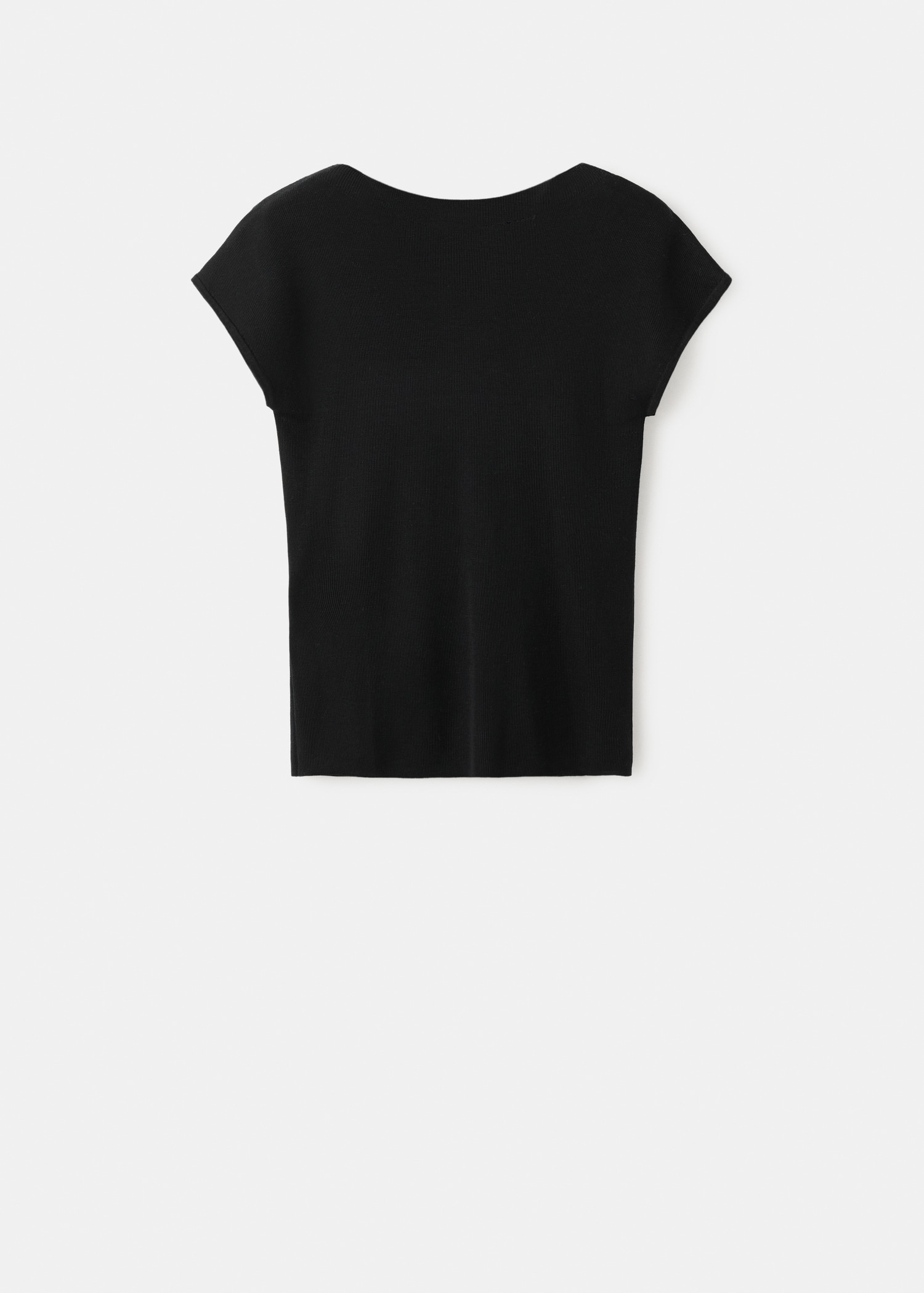 Lyocell jersey with cut-out back - Article without model