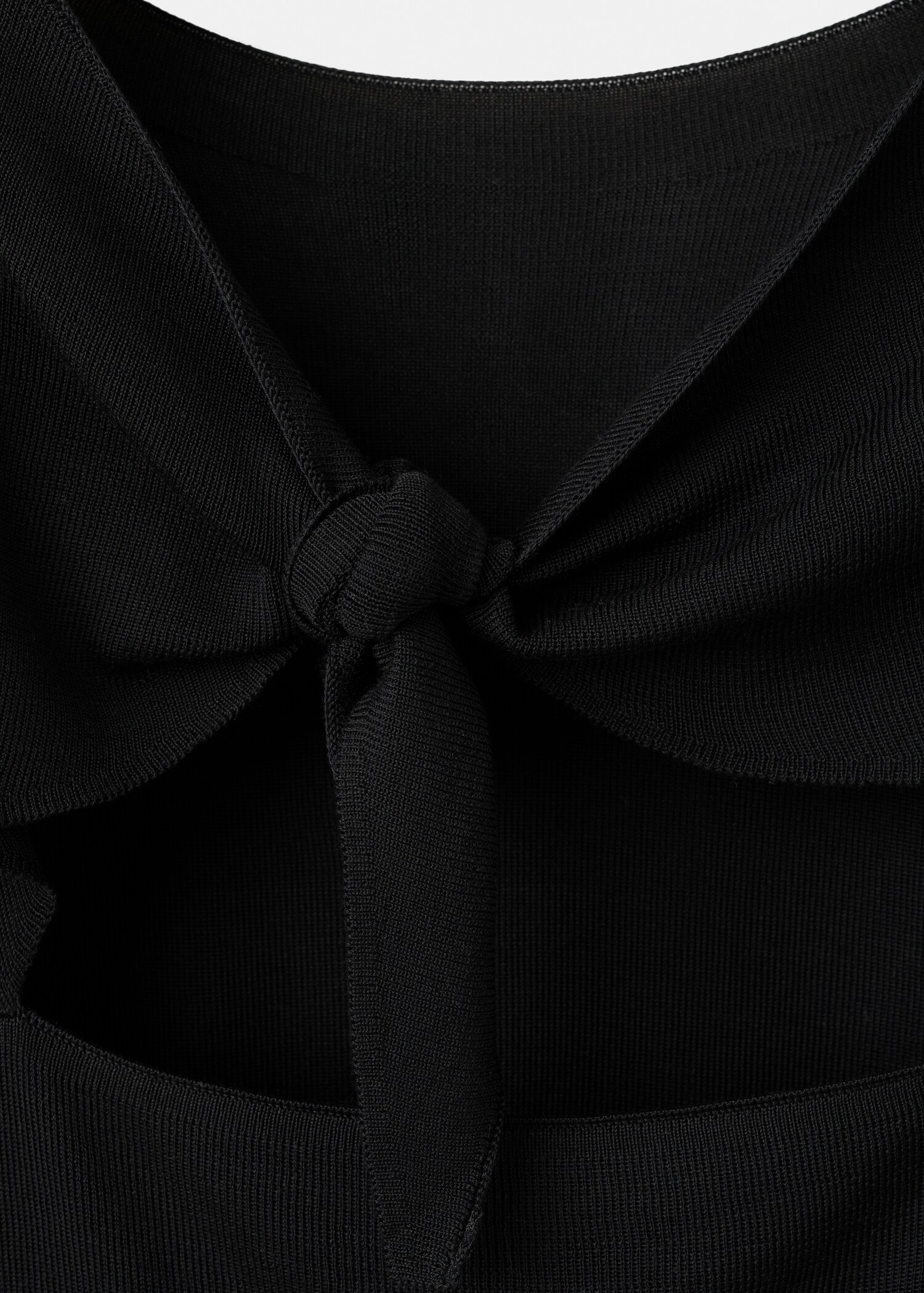 Lyocell jersey with cut-out back - Details of the article 0