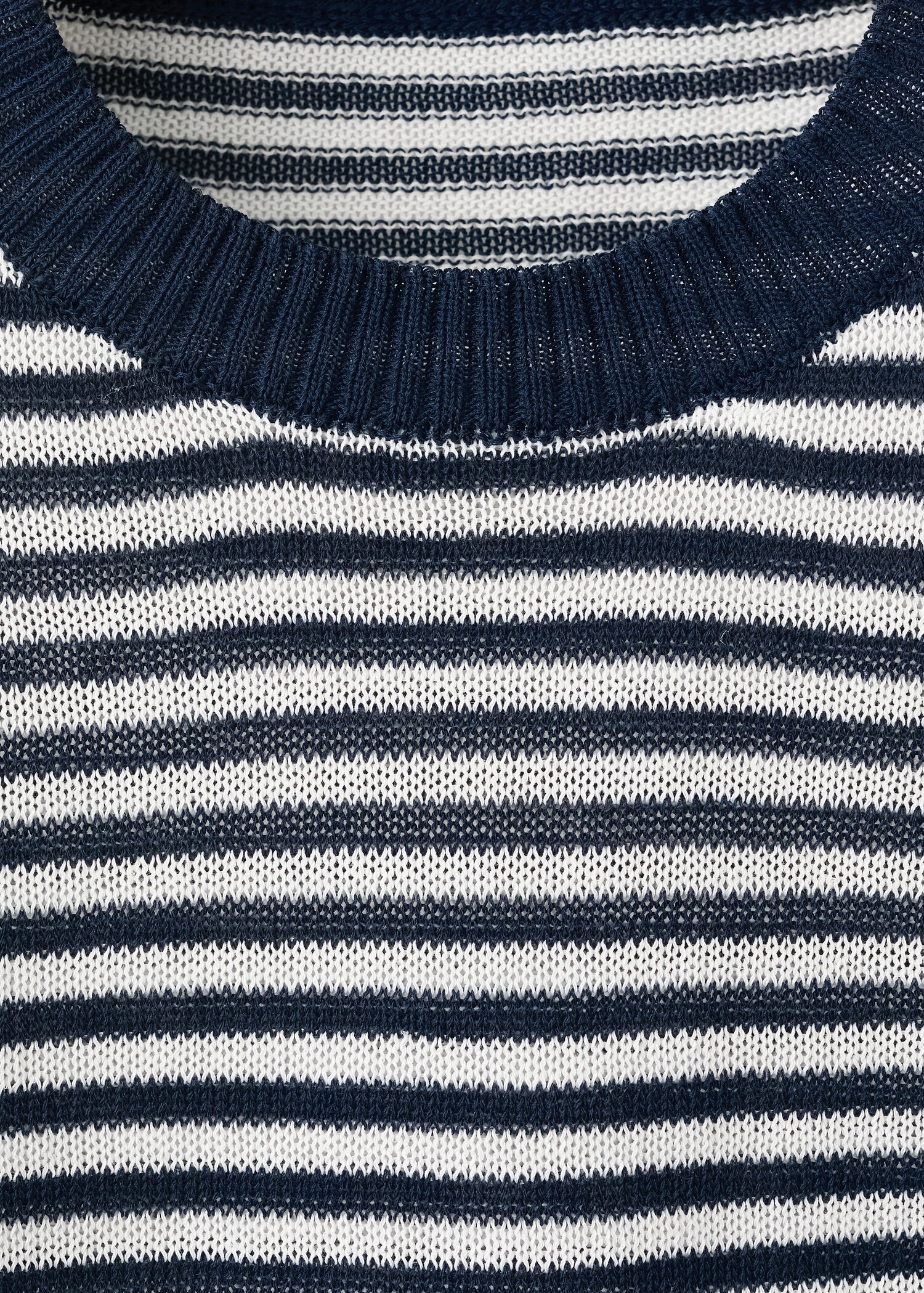 Crop striped sweater - Details of the article 0