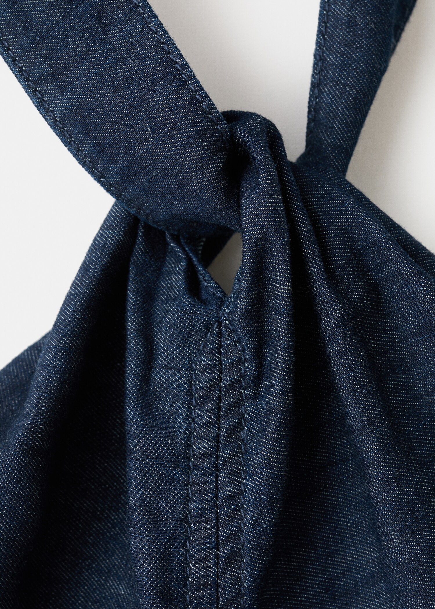 Halter neck denim top - Details of the article 8