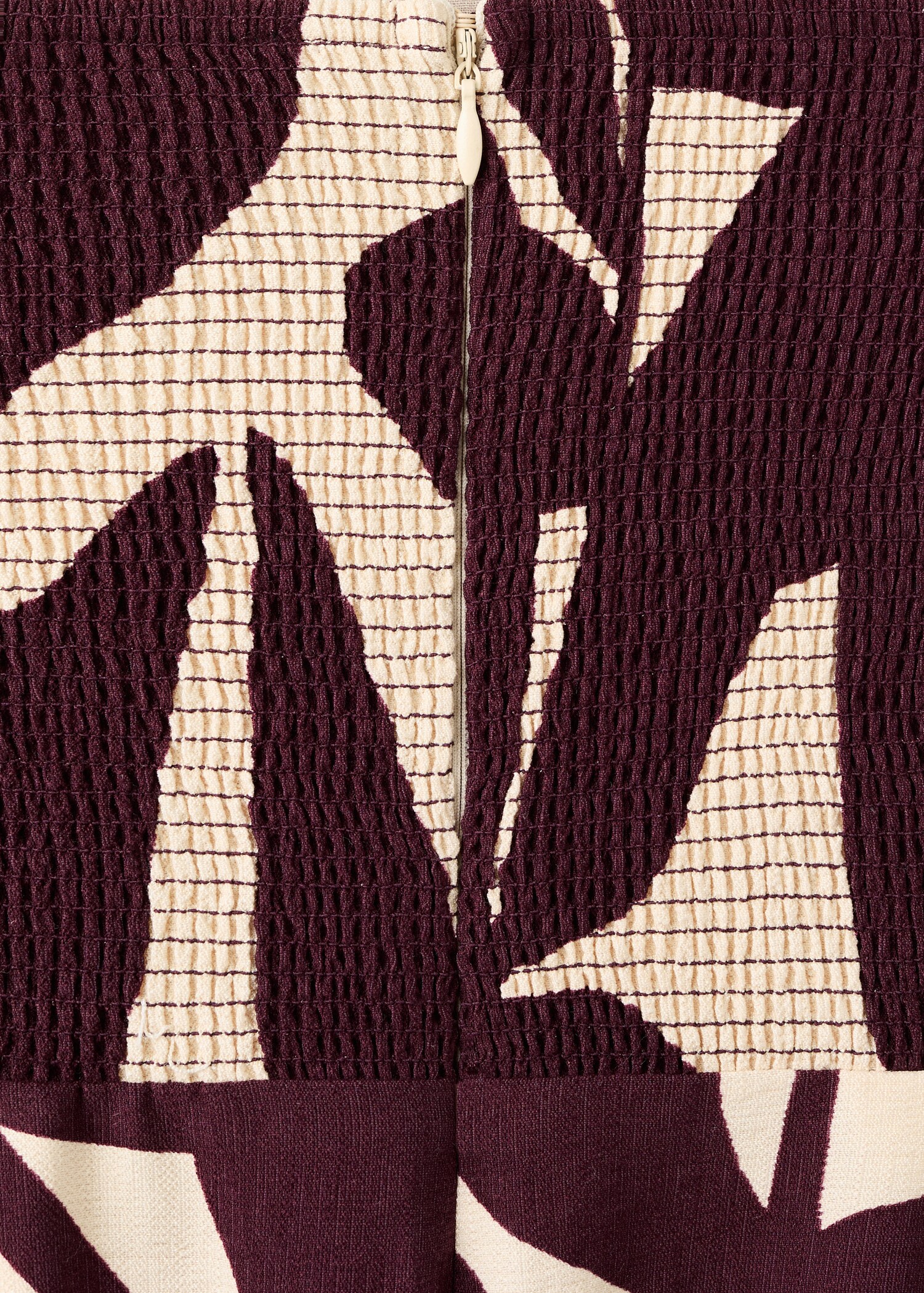 Printed strapless jumpsuit - Details of the article 0