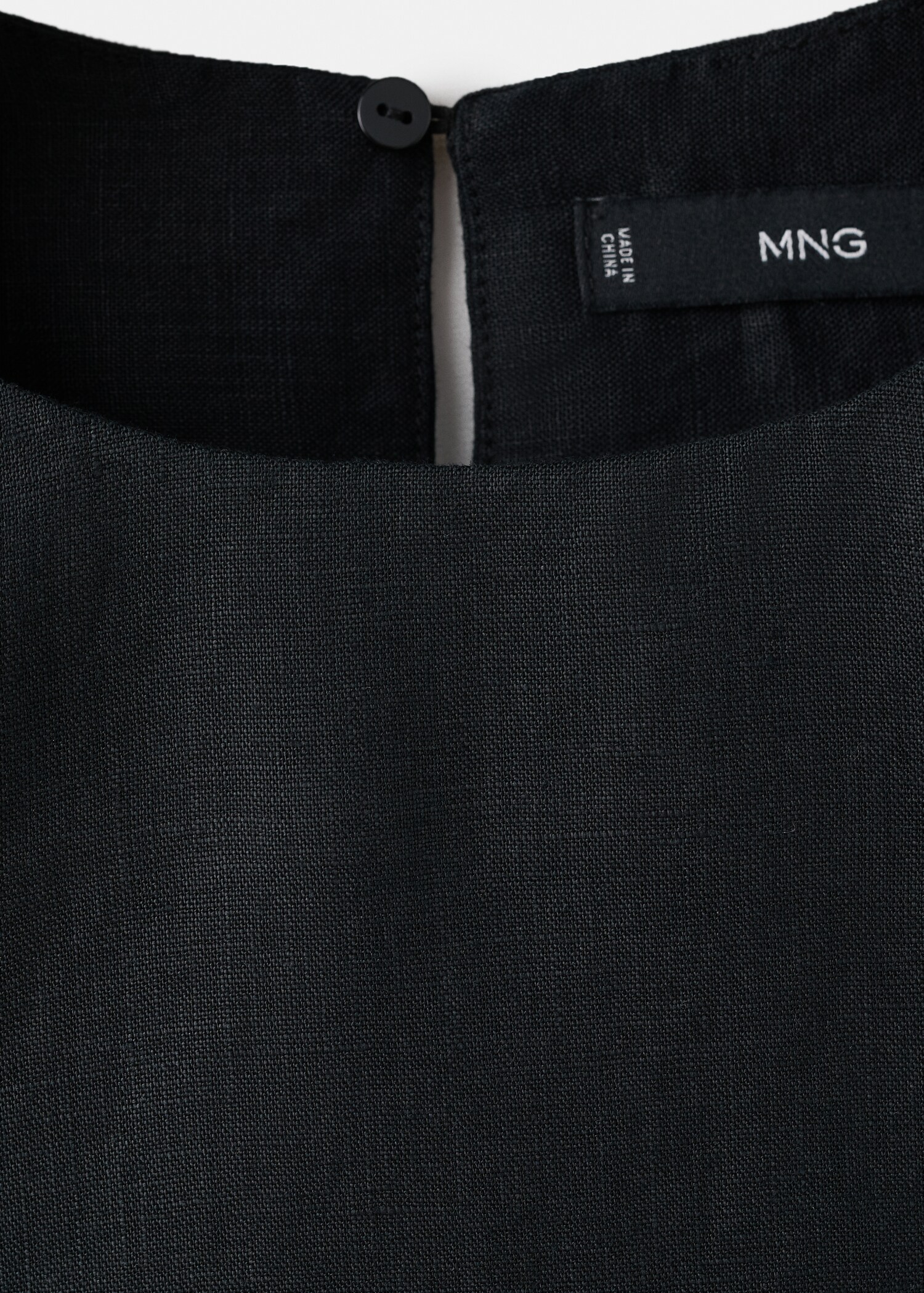 Top crop 100 % lin - Détail de l'article 0