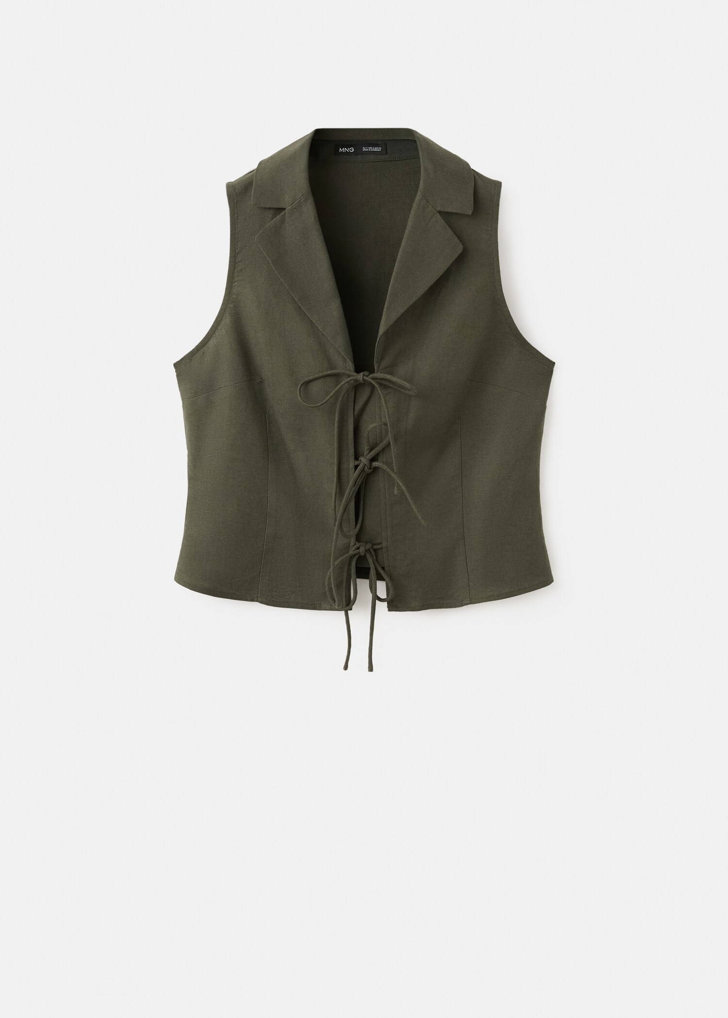 Débardeur à bretelles avec nœuds - Article sans modèle