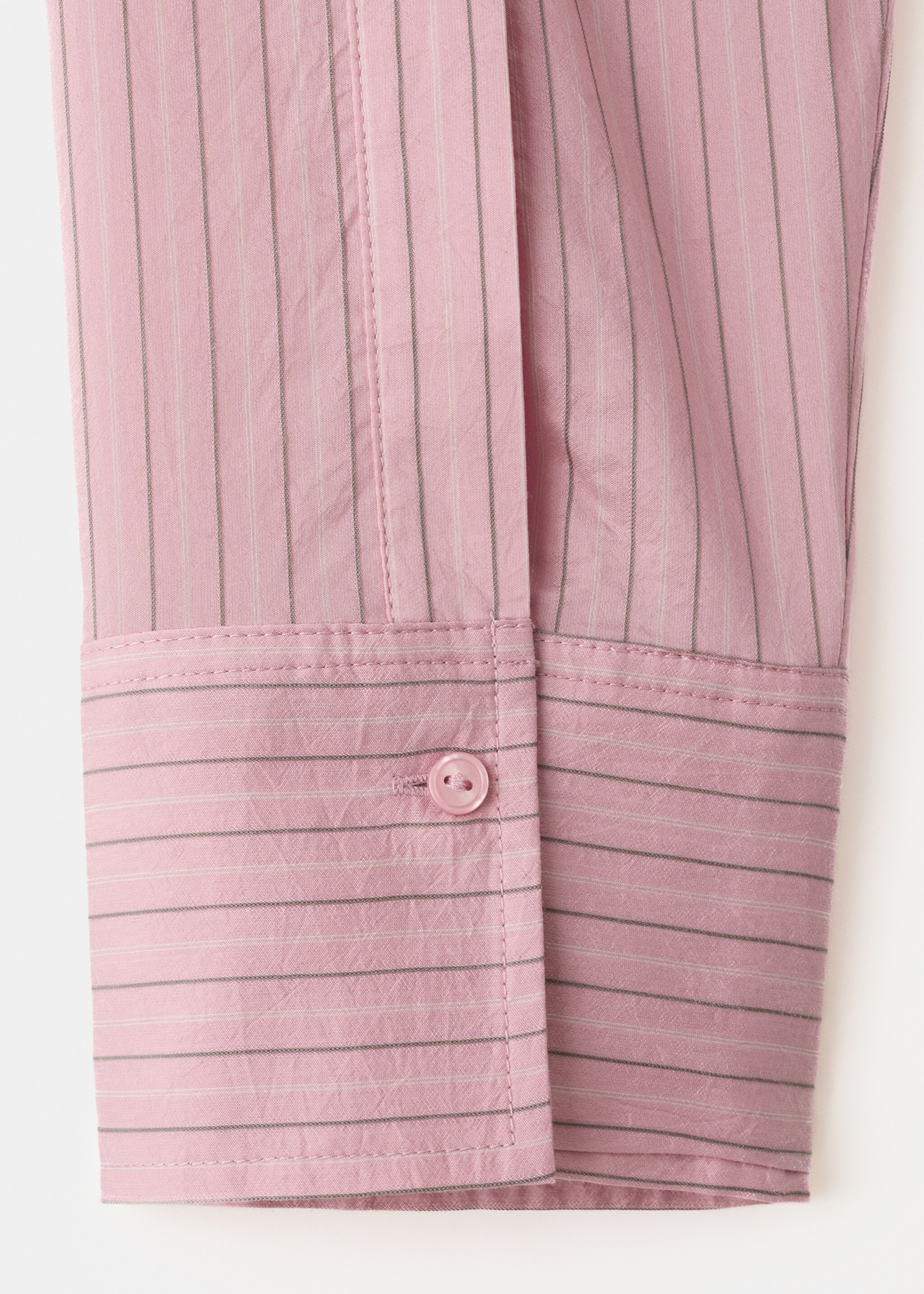 Chemise rayures lyocell - Détail de l'article 0, Rose pastel. Ref: 27037161-00.