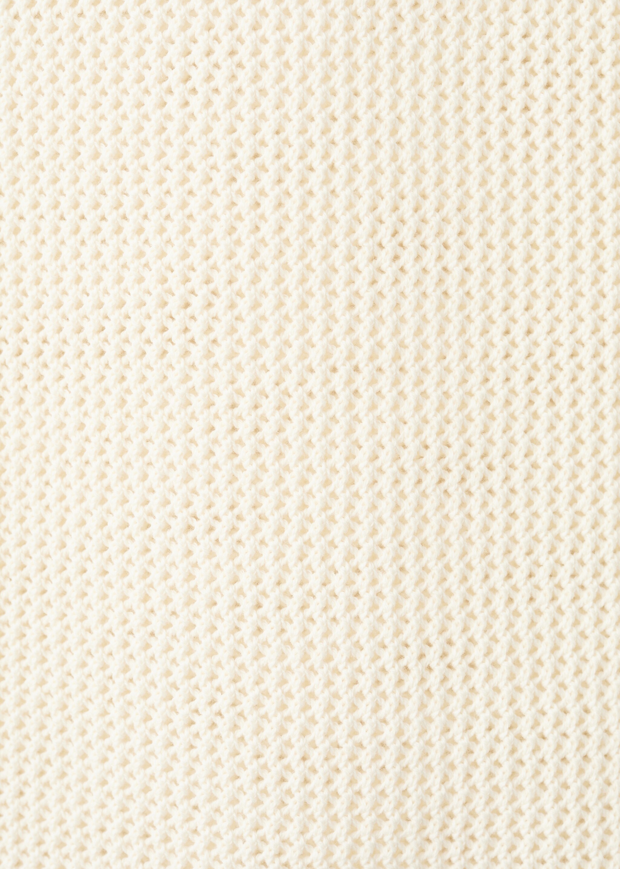 Contrast trim strap top - Details of the article 0, Ecru. Ref: 27037163-00.