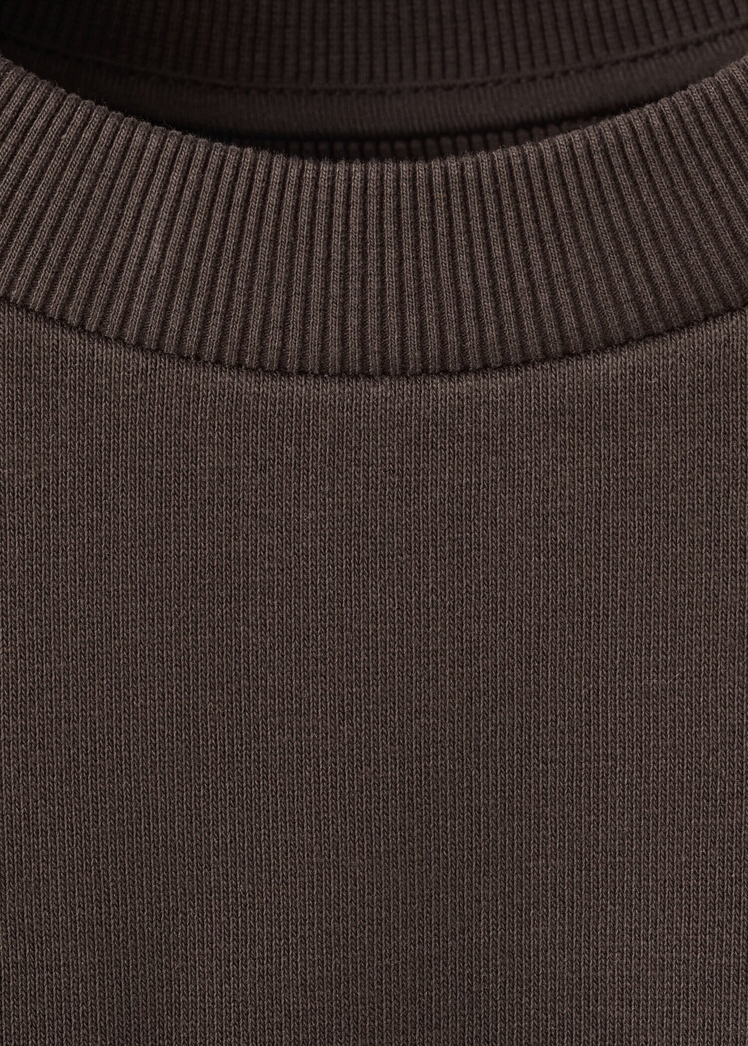 Oversized sweatshirt with printed message - Details of the article 0