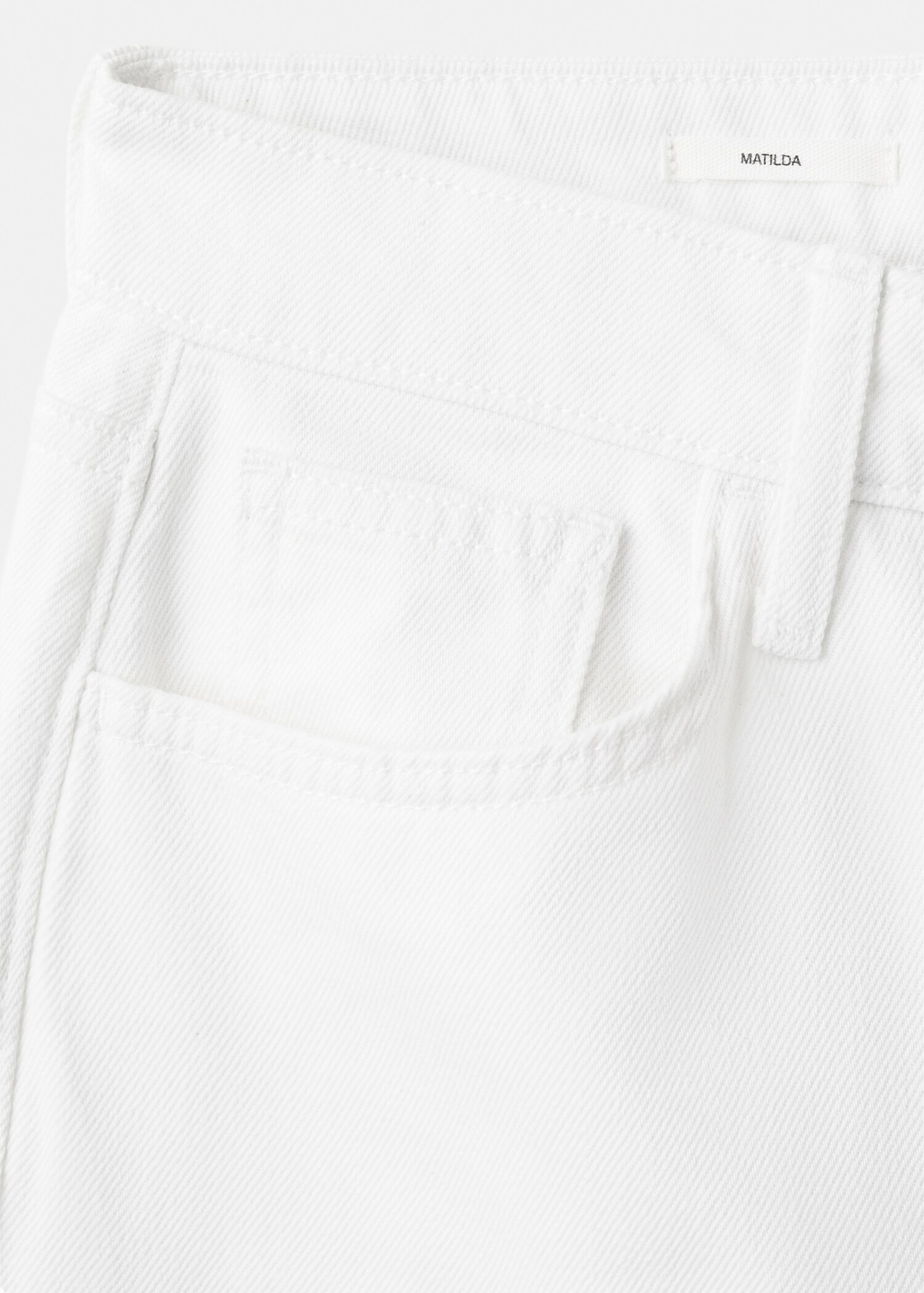 Matilda high-rise straight jeans - Details of the article 0