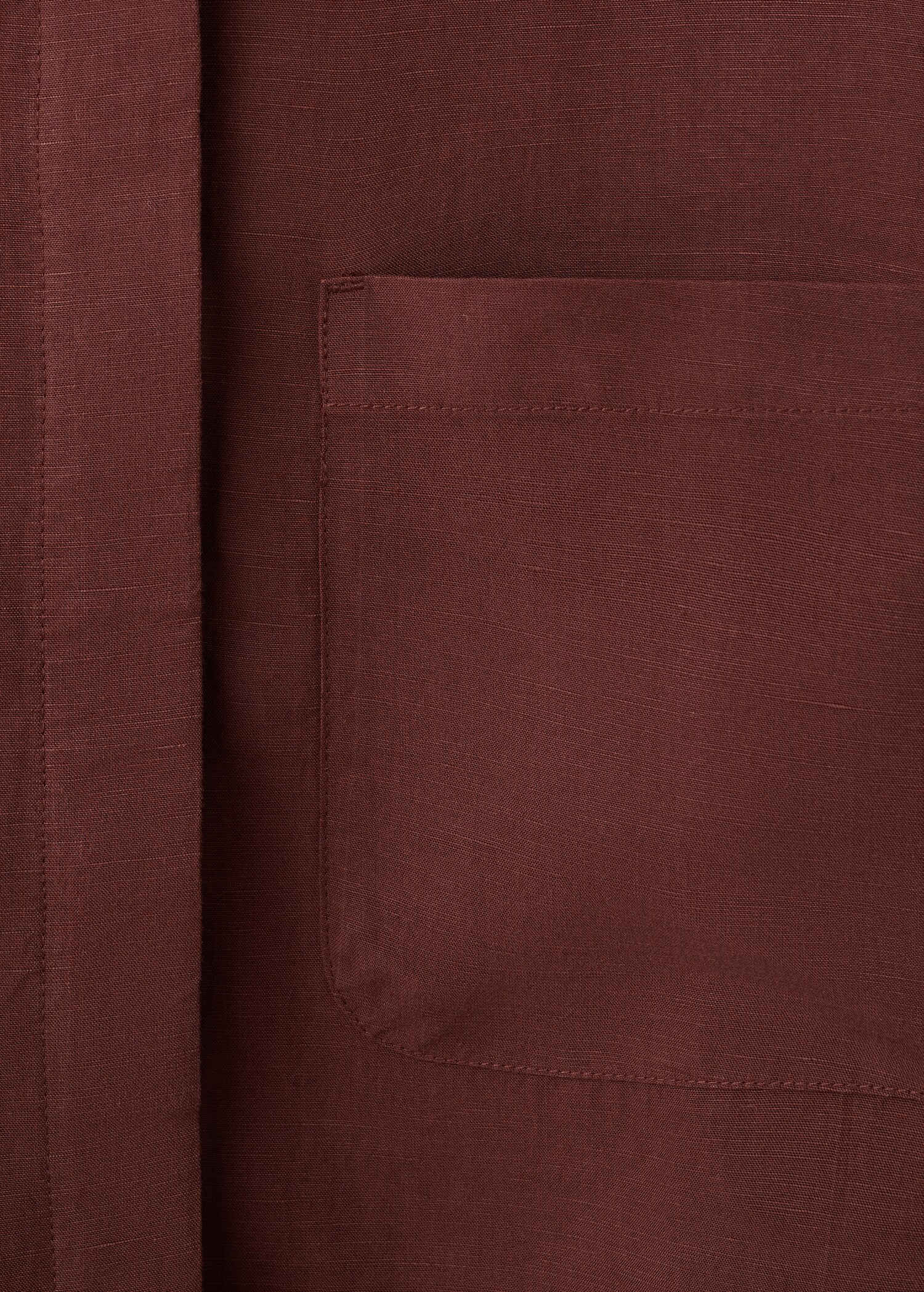 Pocket lyocell overshirt - Details of the article 0