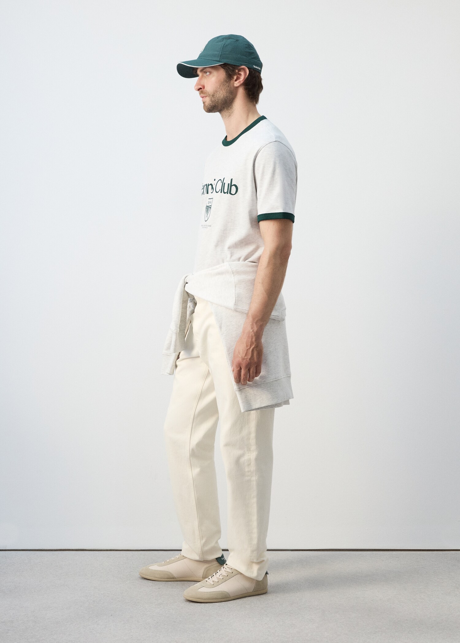 T-shirt coton liserés contrastants - Détail de l'article 2