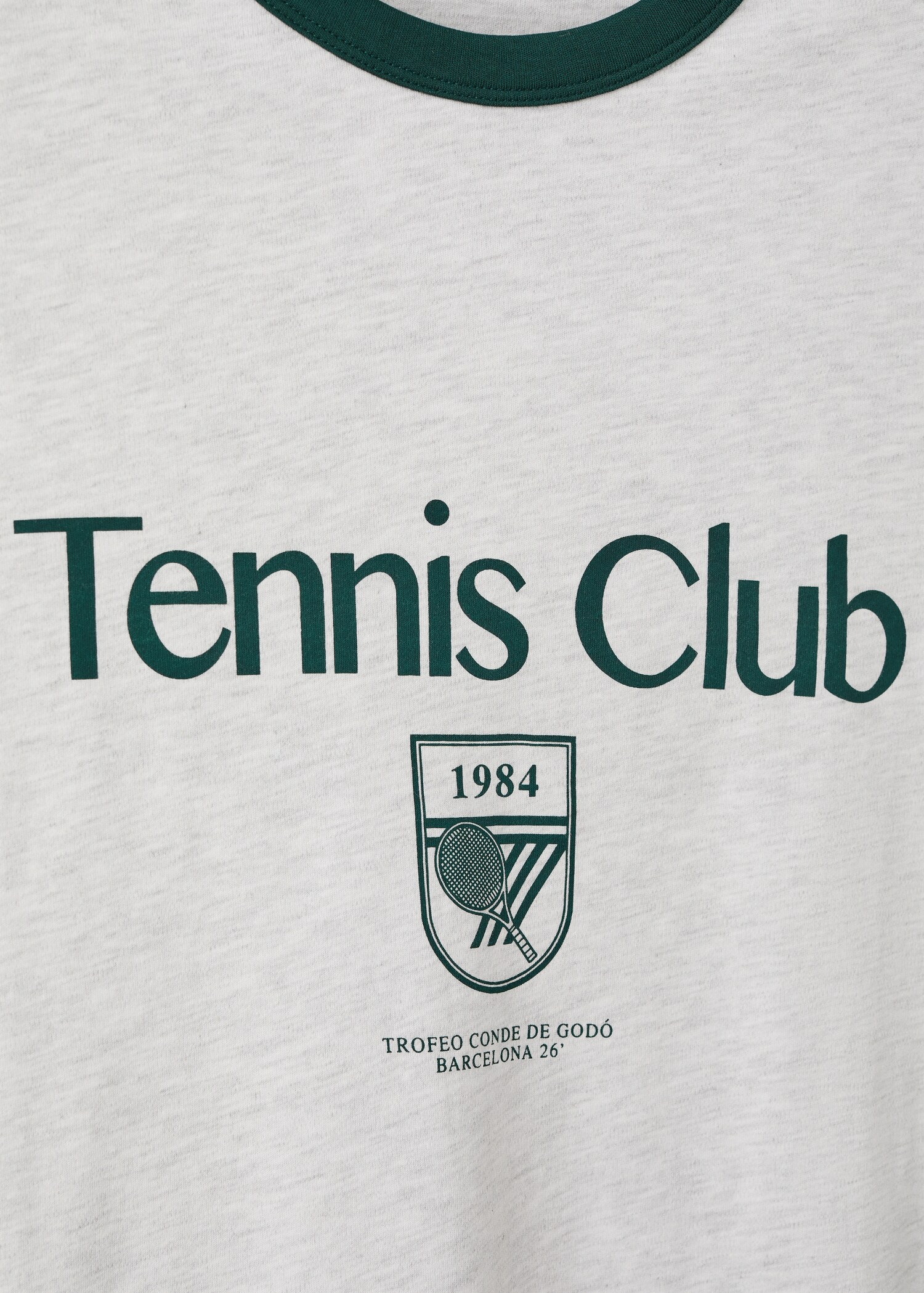 T-shirt coton liserés contrastants - Détail de l'article 8