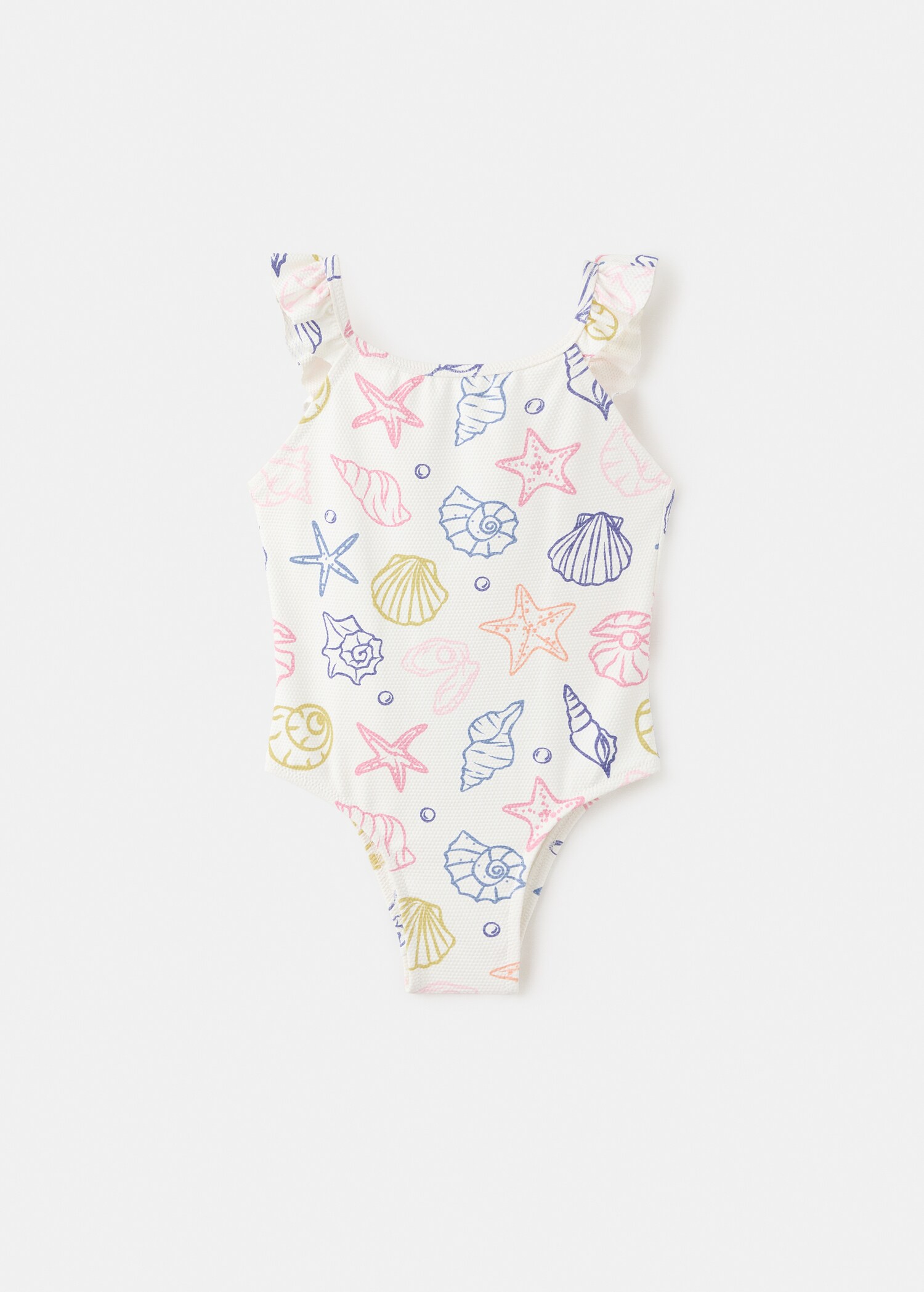 Bañador estampado marino volantes - Artículo sin modelo