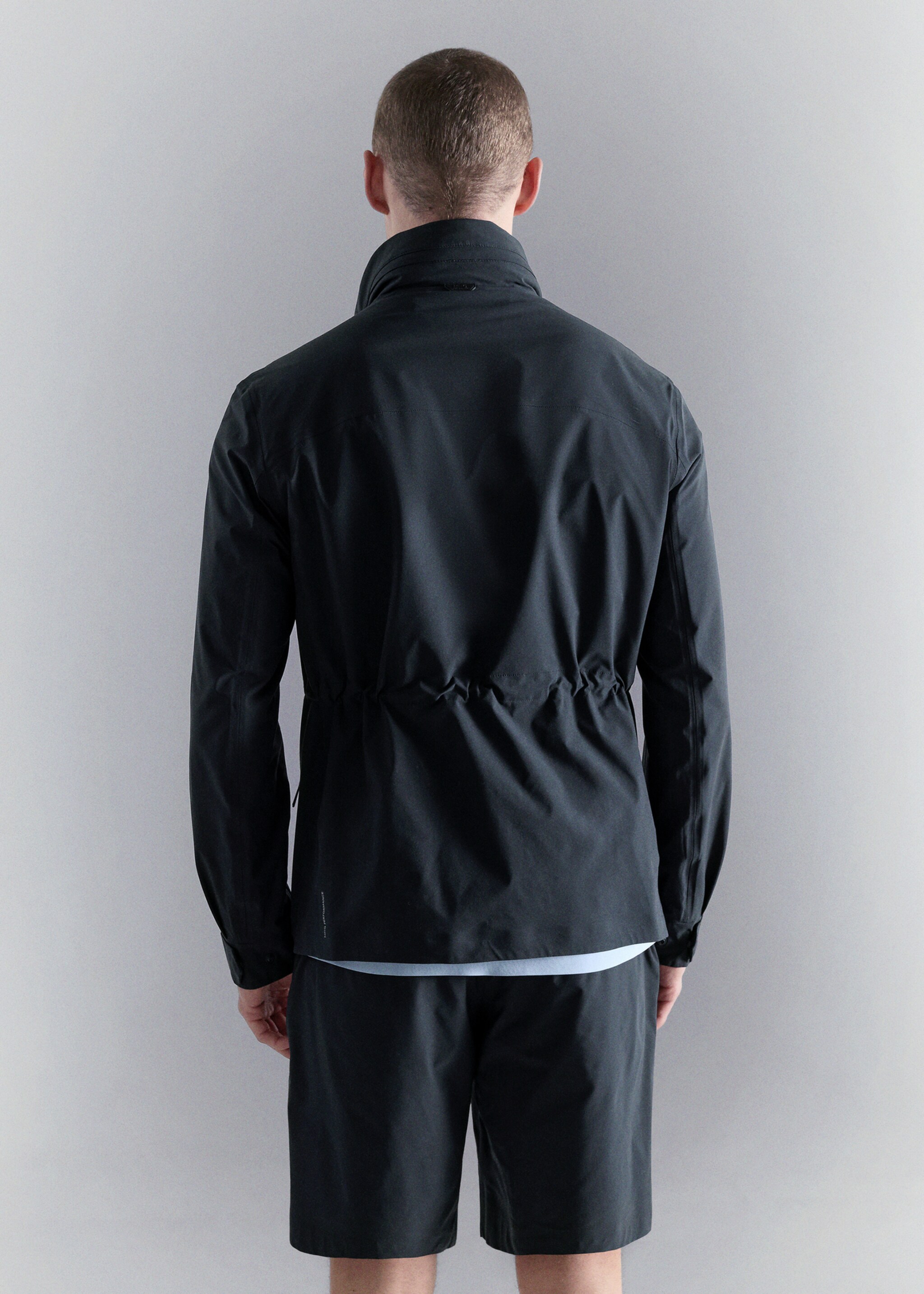 Veste water repellent Thermolite® - Verso de l’article, Bleu marine. Ref: 27037895-00.