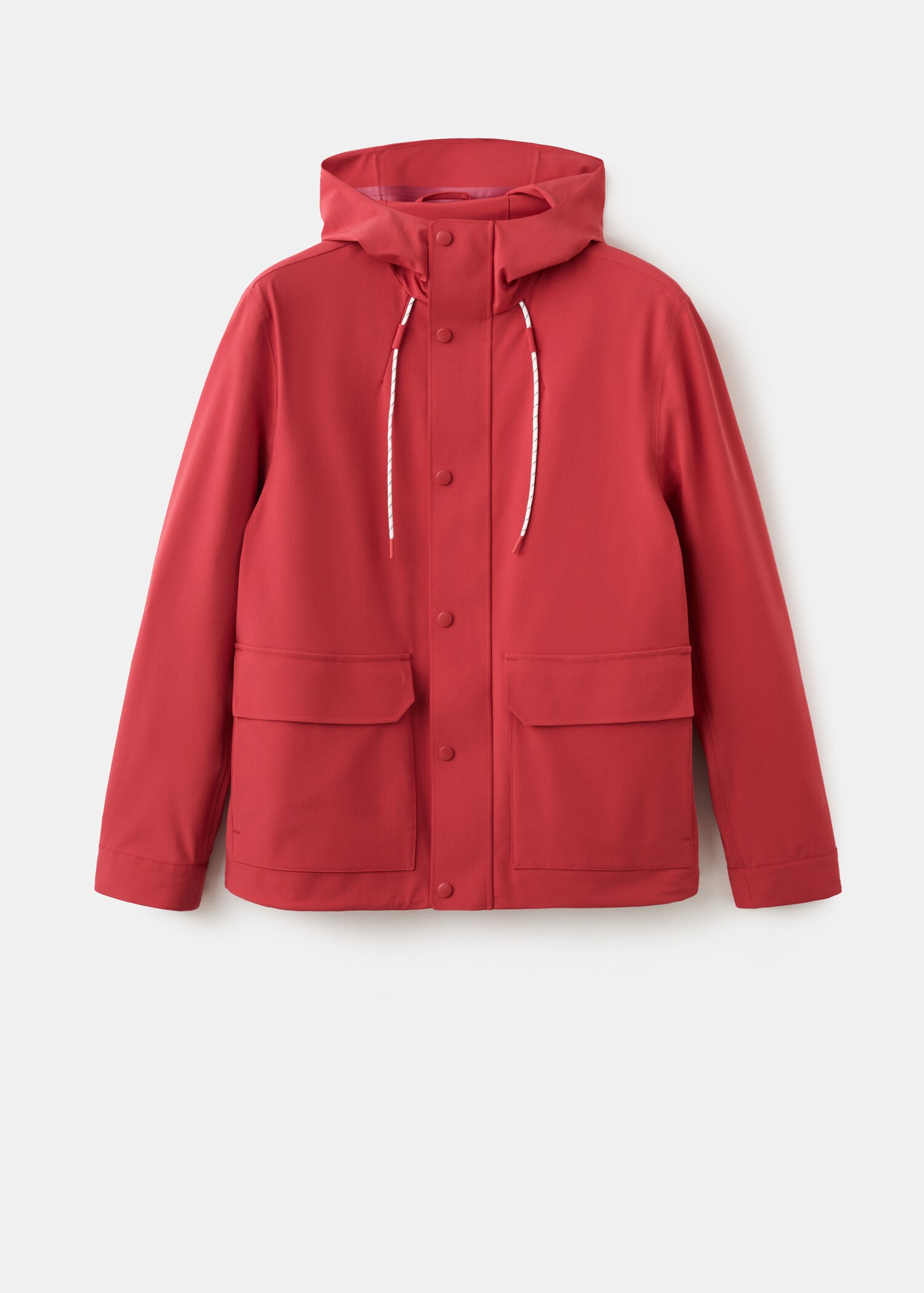 Water-repellent hooded jacket - Article without model