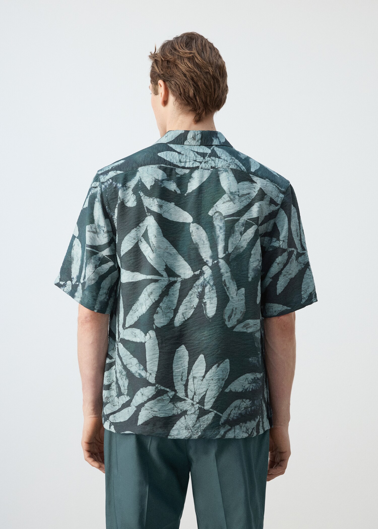 Regular-fit printed shirt - Reverse of the article