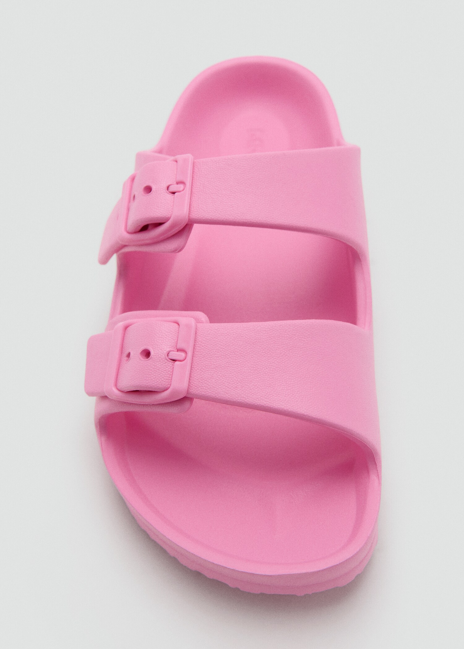 Rubberised buckle sandals - Details of the article 2