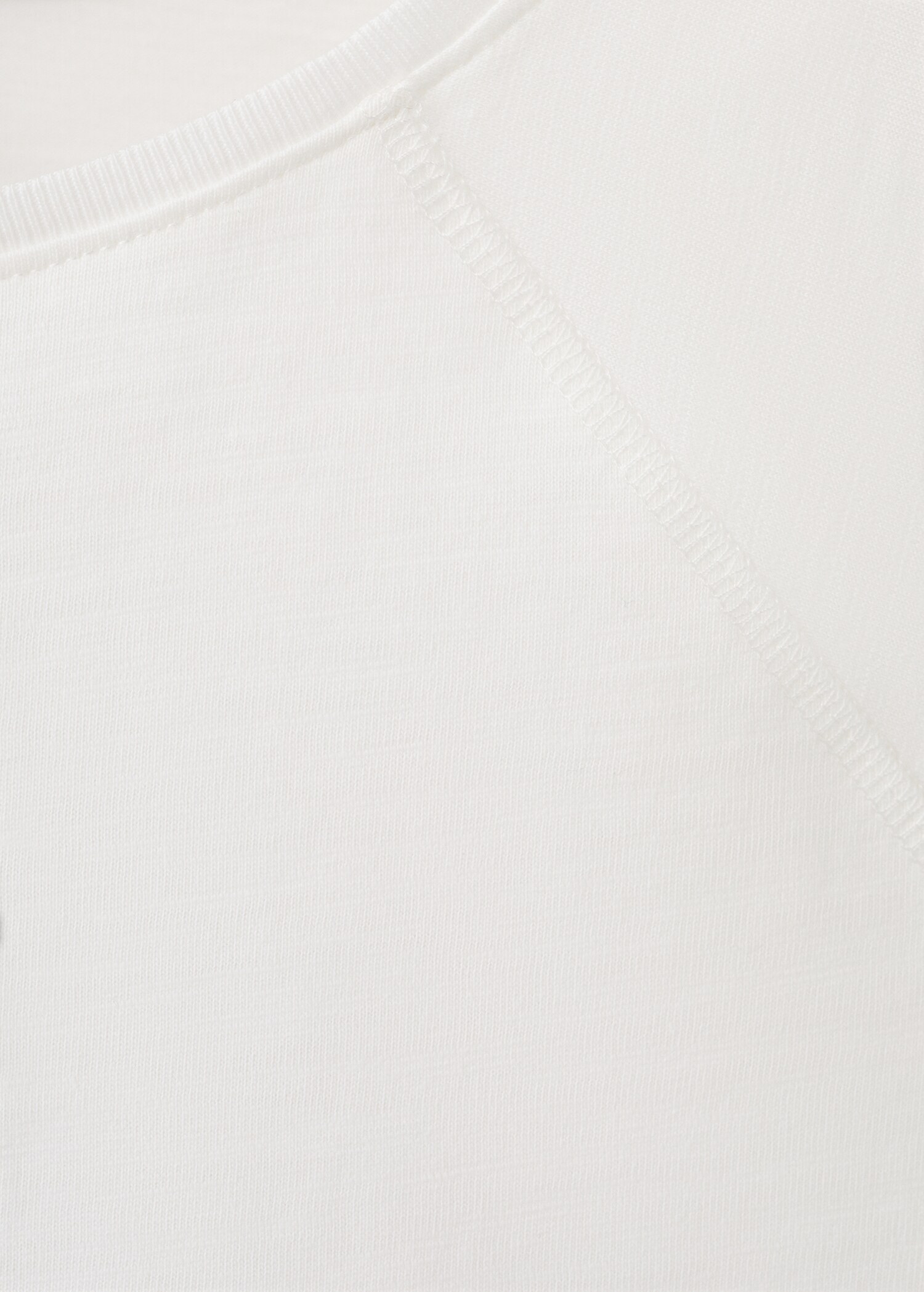 T-shirt crop coton - Détail de l'article 0