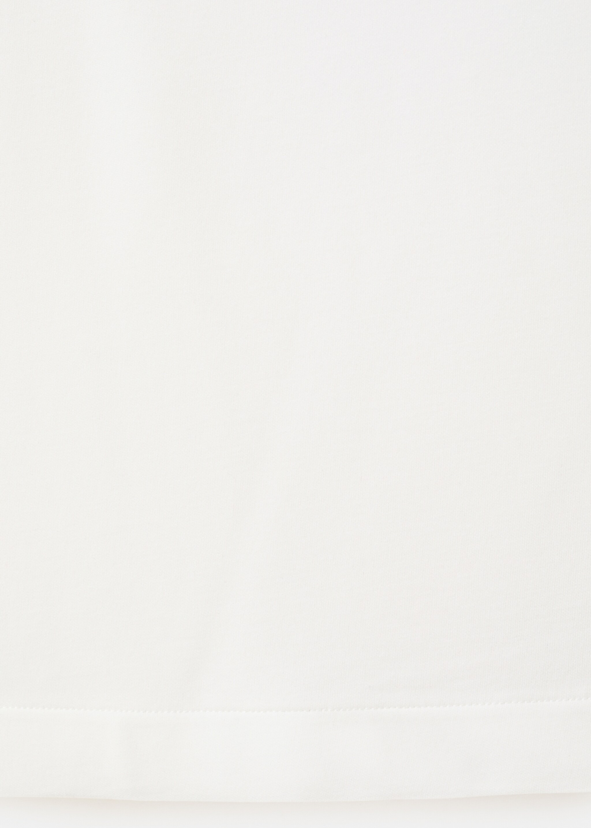 T-shirt slim-fit manches courtes - Détail de l'article 0, Blanc. Ref: 27037911-00.