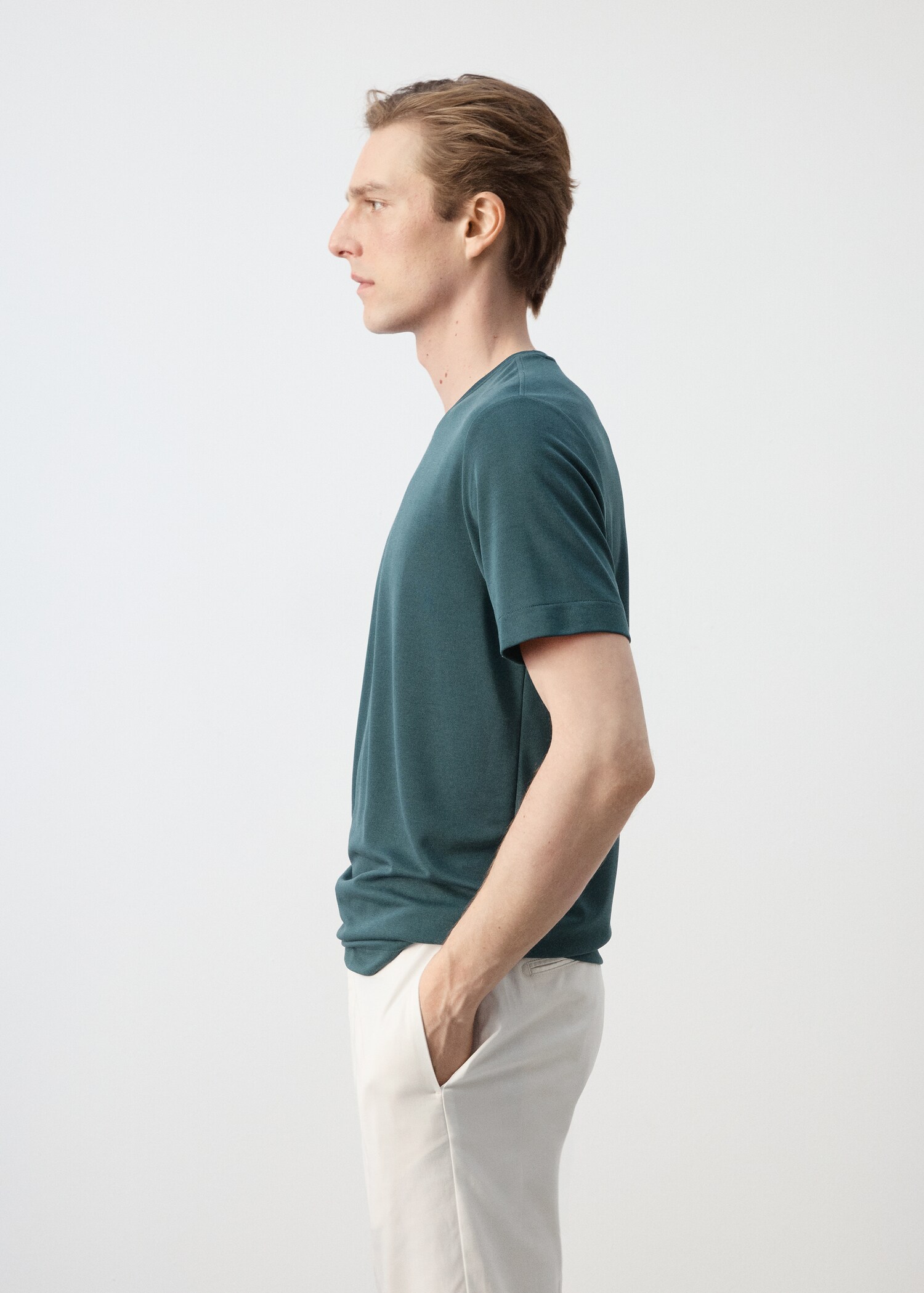 T-shirt slim-fit manches courtes - Détail de l'article 2