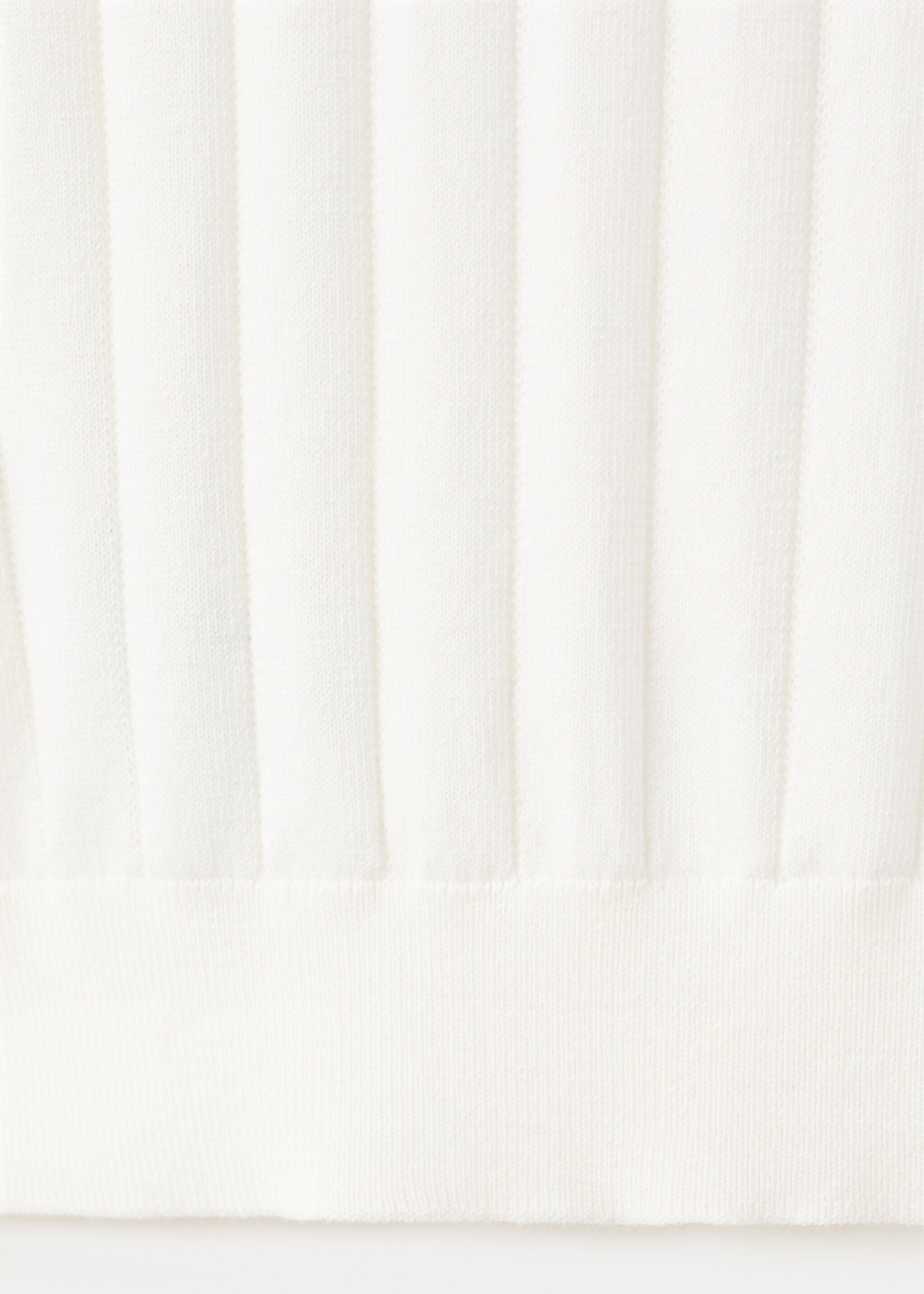 Fine jersey 100% cotton T-shirt - Details of the article 0, Off White. Ref: 27037916-00.