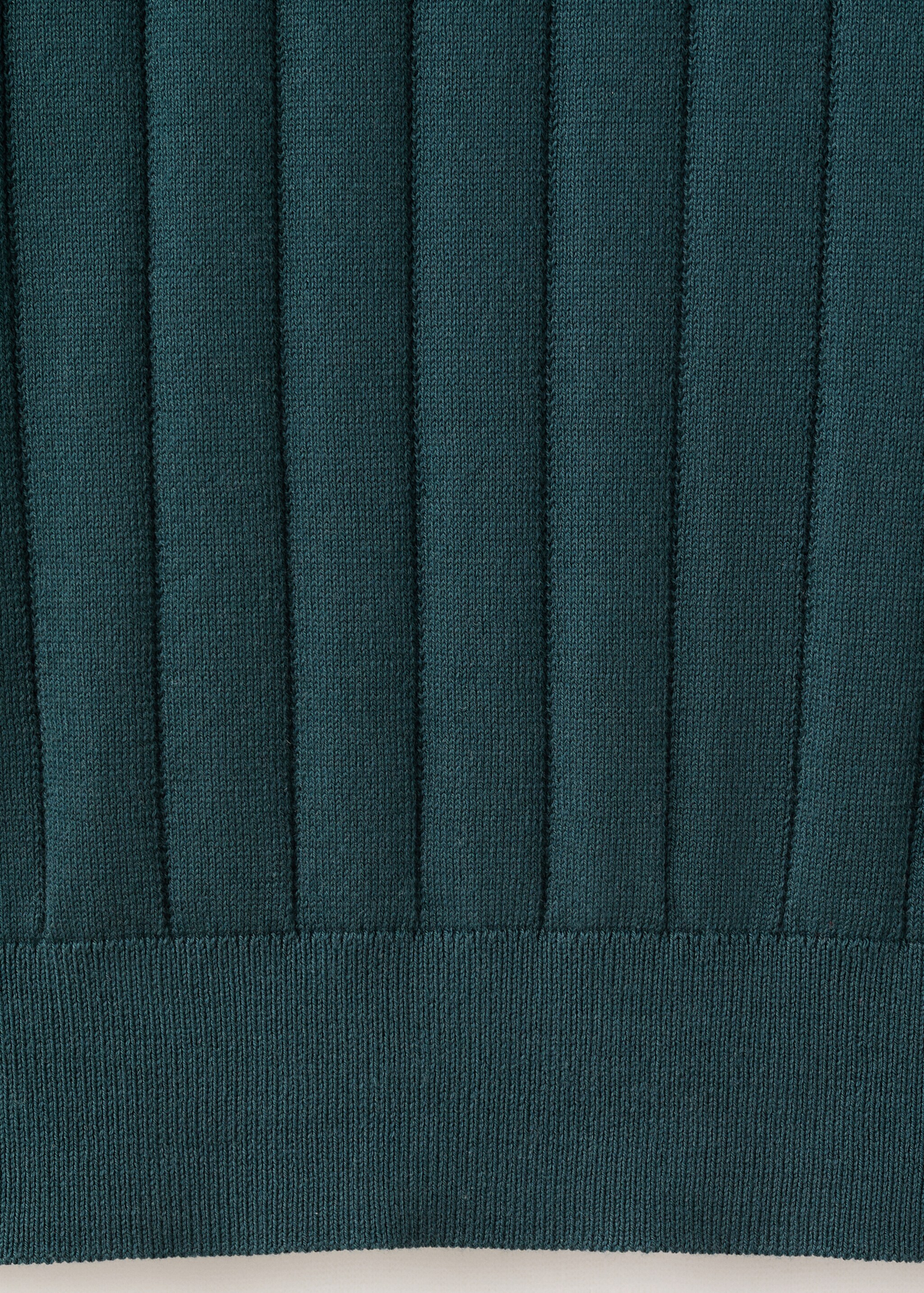 Fine jersey 100% cotton T-shirt - Details of the article 0, Forest Green. Ref: 27037916-00.