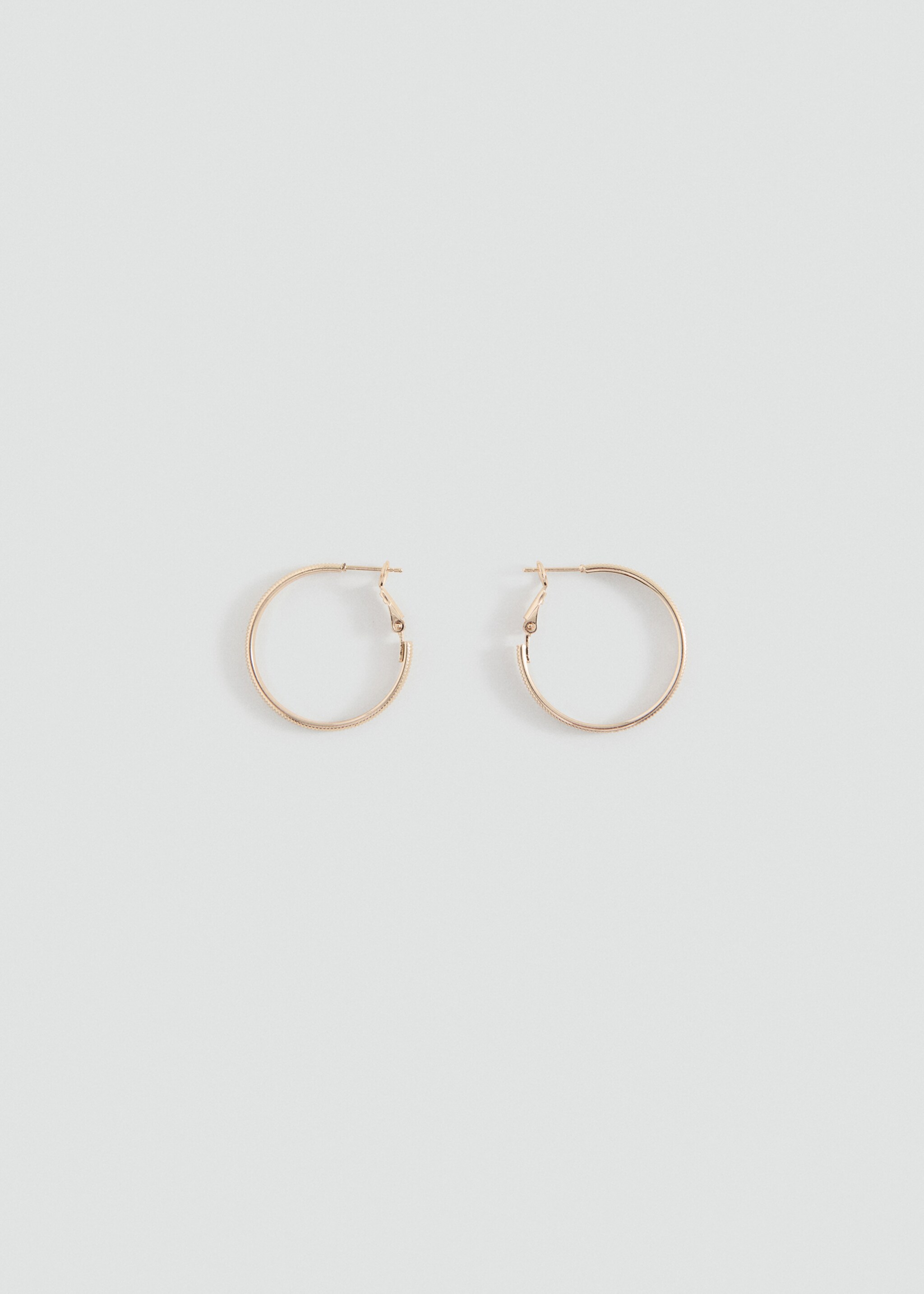 Hoop earrings - Article without model, Gold. Ref: 27037922-00.