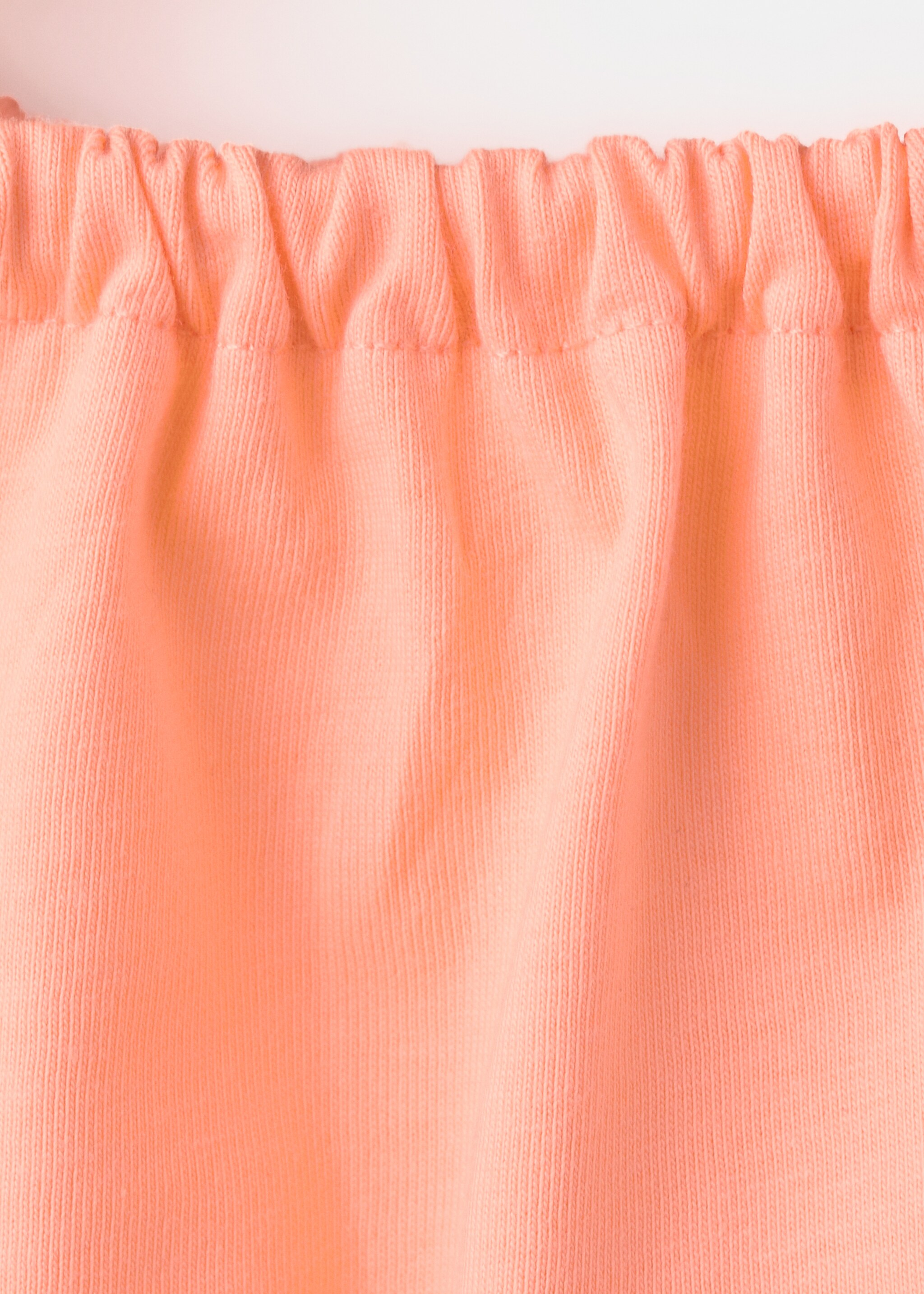 Бавовняна сукня з воланами - Детальніше про товар 0, Помаранчевий неоновий. Ref: 27037925-00.