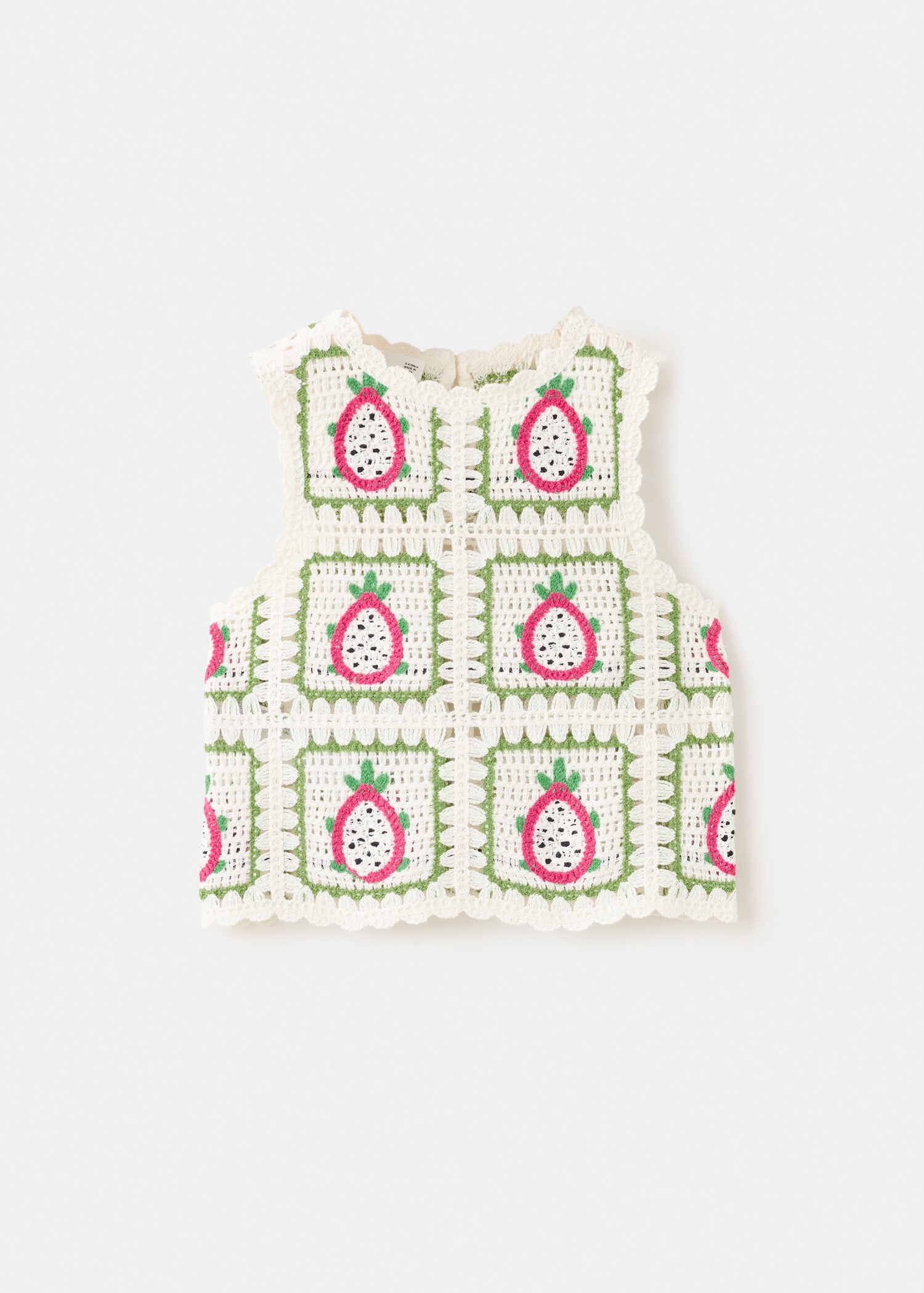 Top crop crochet - Artículo sin modelo