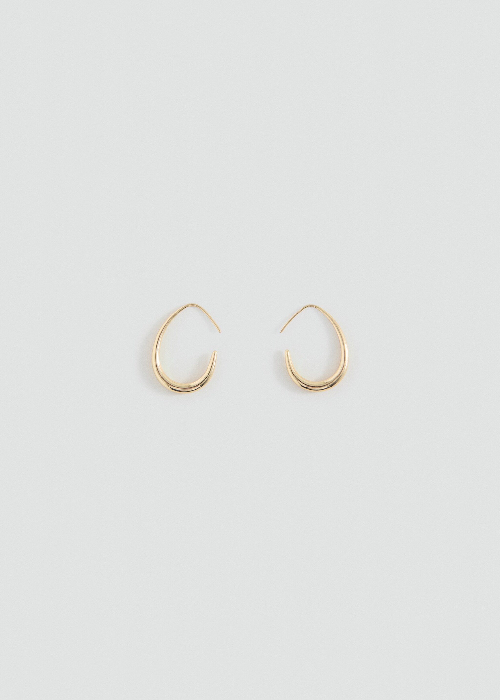 Hoop earrings - Article without model, Gold. Ref: 27037930-00.